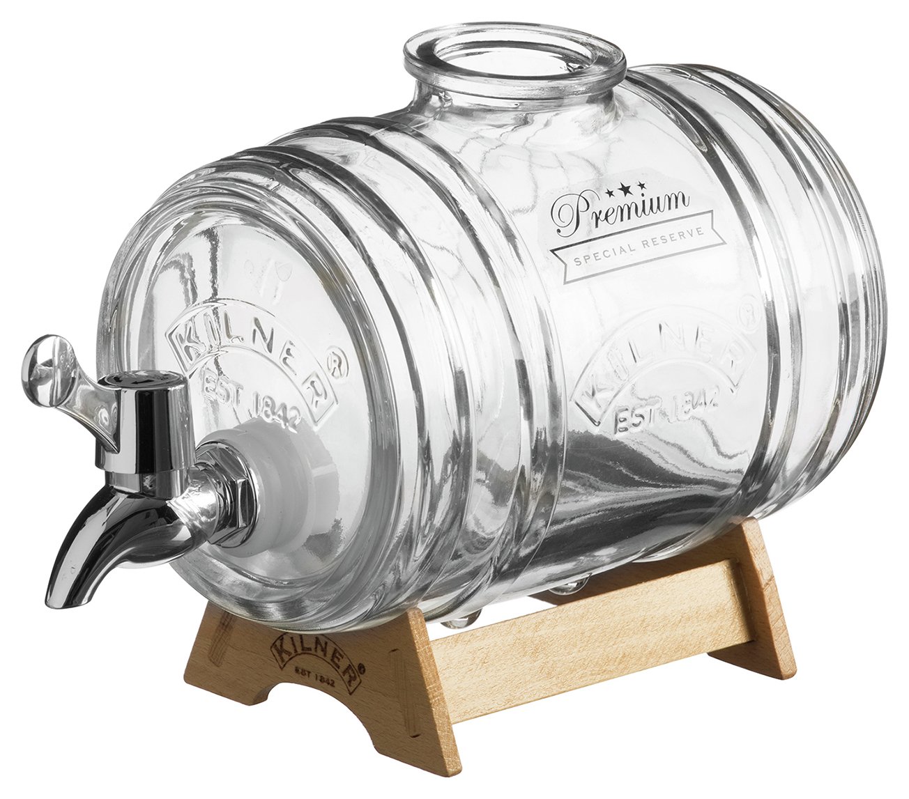 Kilner 1 Litre Barrel Dispenser