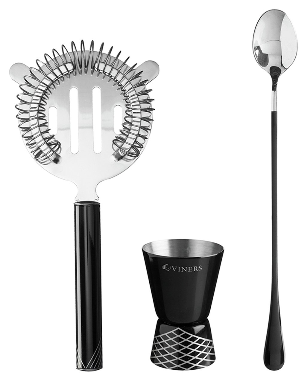 Viners Barware Collection 3 Piece Cocktail Accessory Set