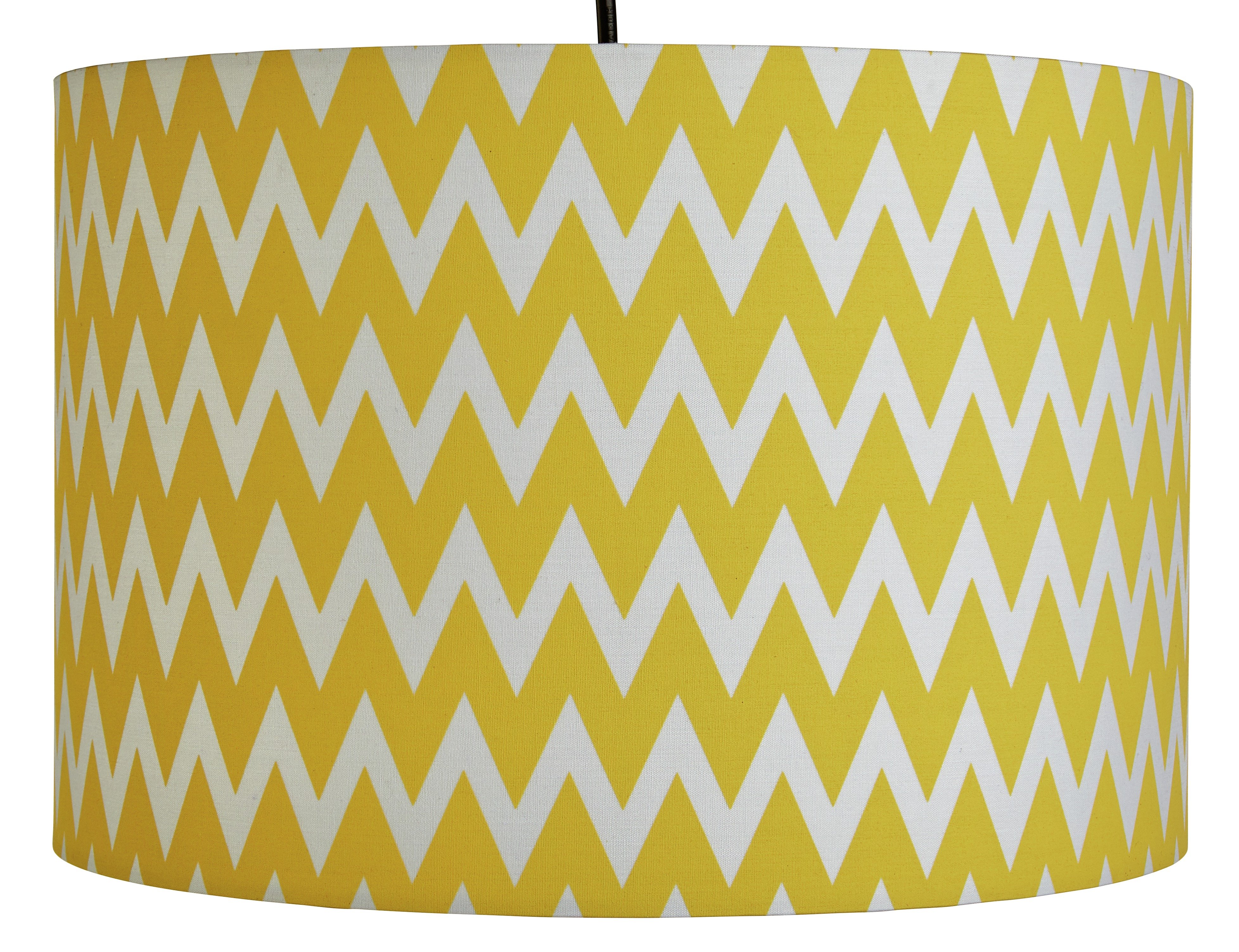 Argos Home Wave Pendant Light Shade - Yellow & White