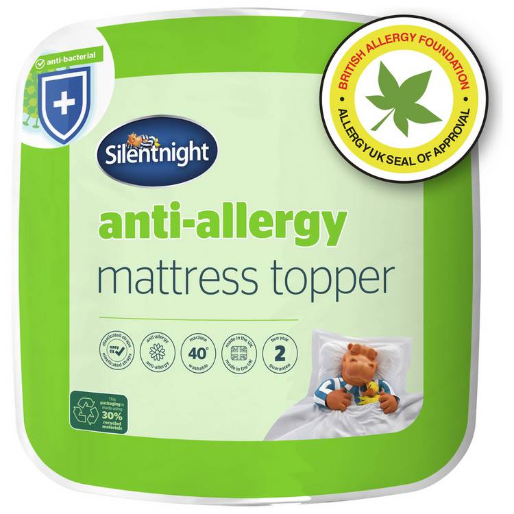 Silentnight Anti Allergy Mattress Topper - Superking 0