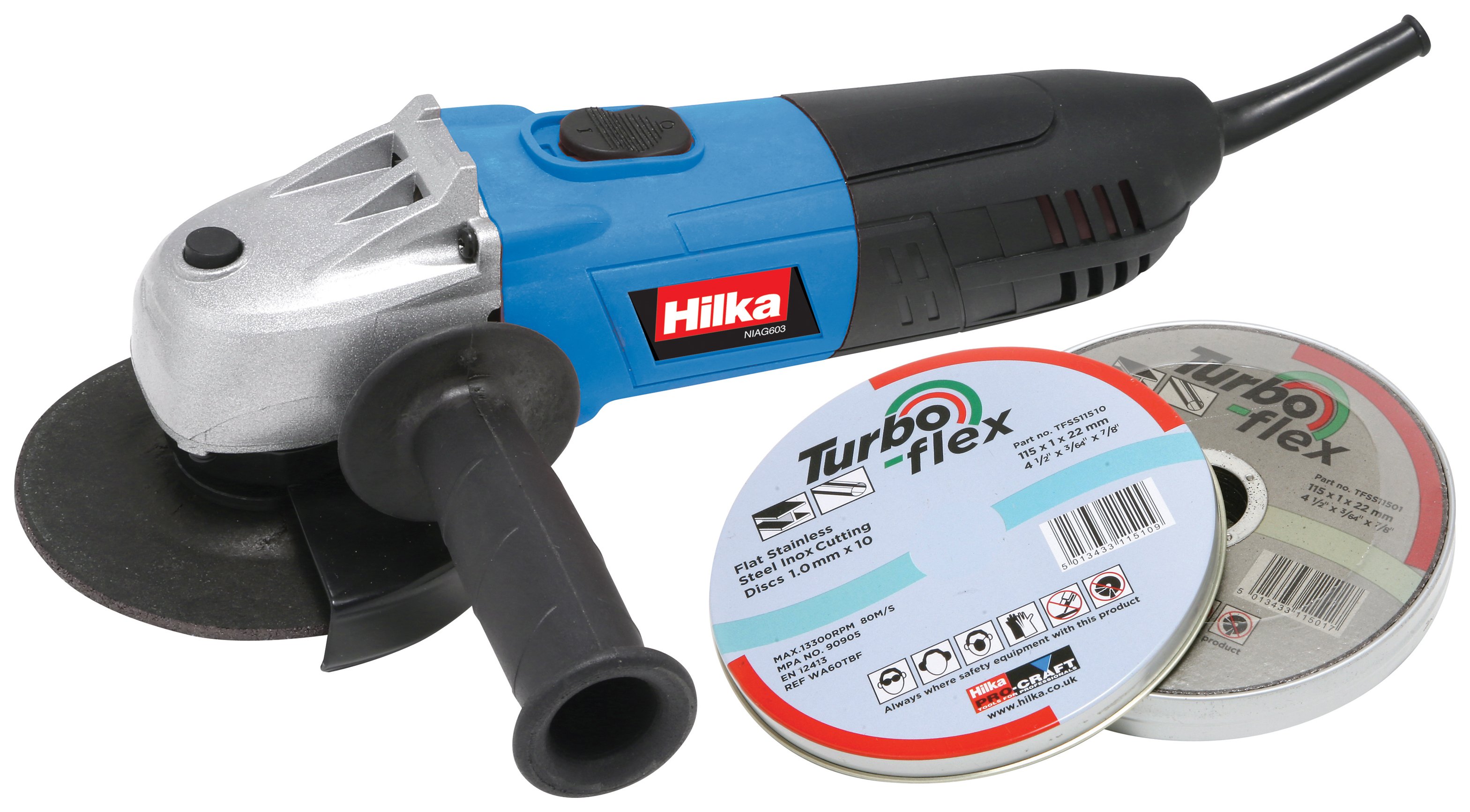 Hilka 600W Angle Grinder Kit Review