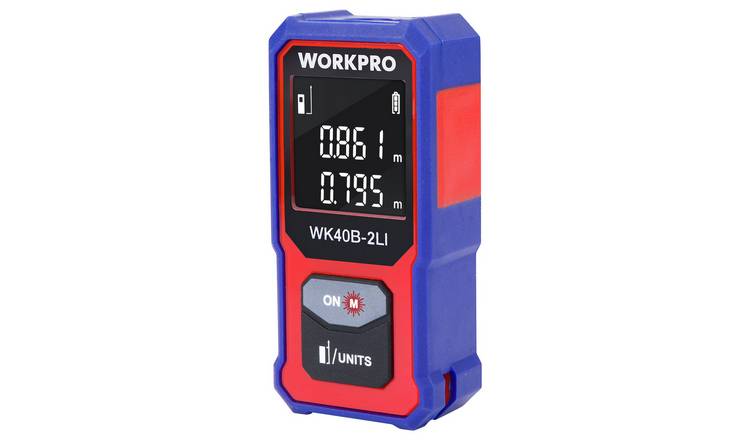 WORKPRO Rechargeable Laser Measure Tape - 40m  