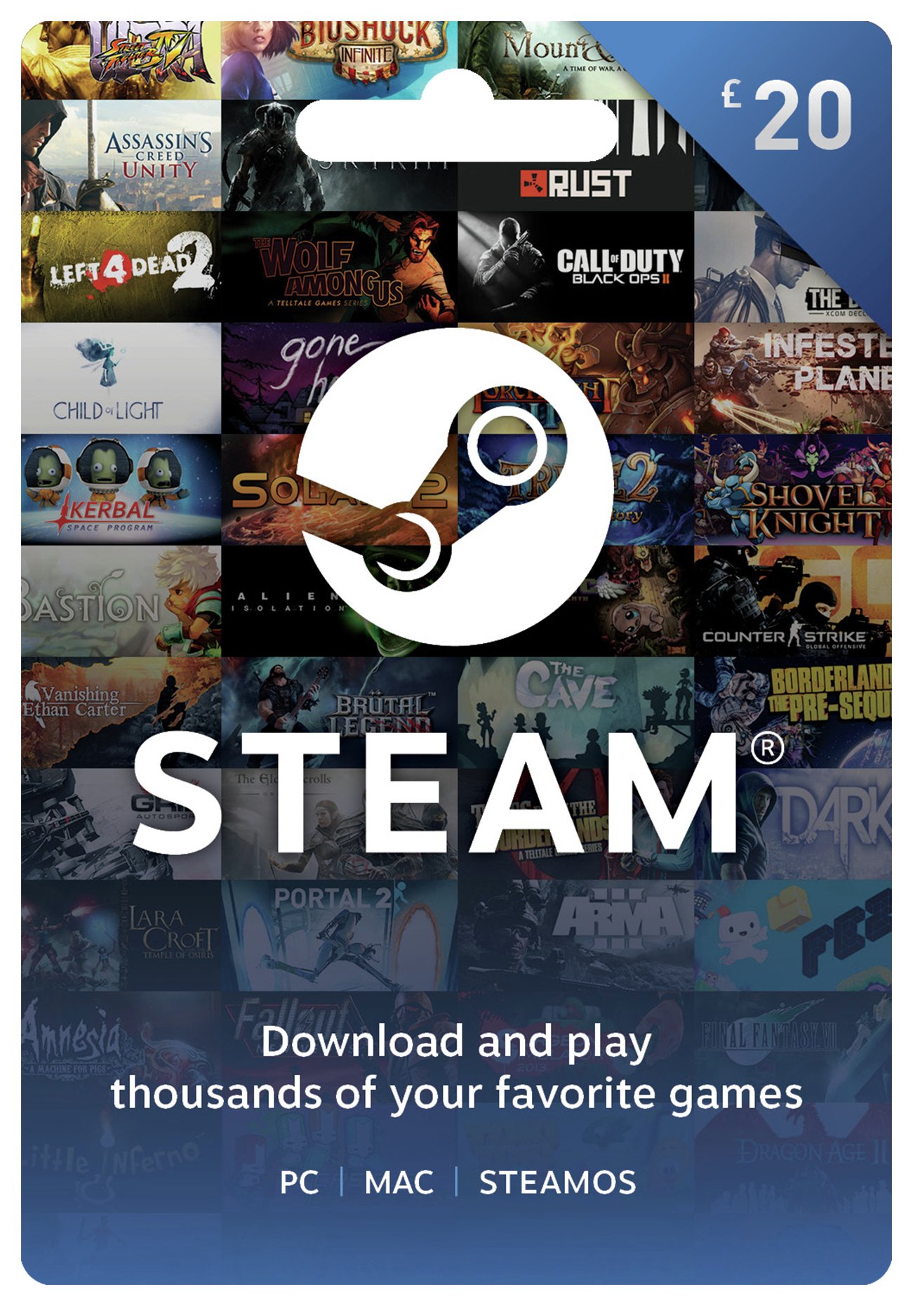 Steam ¬£20 Voucher Card Review