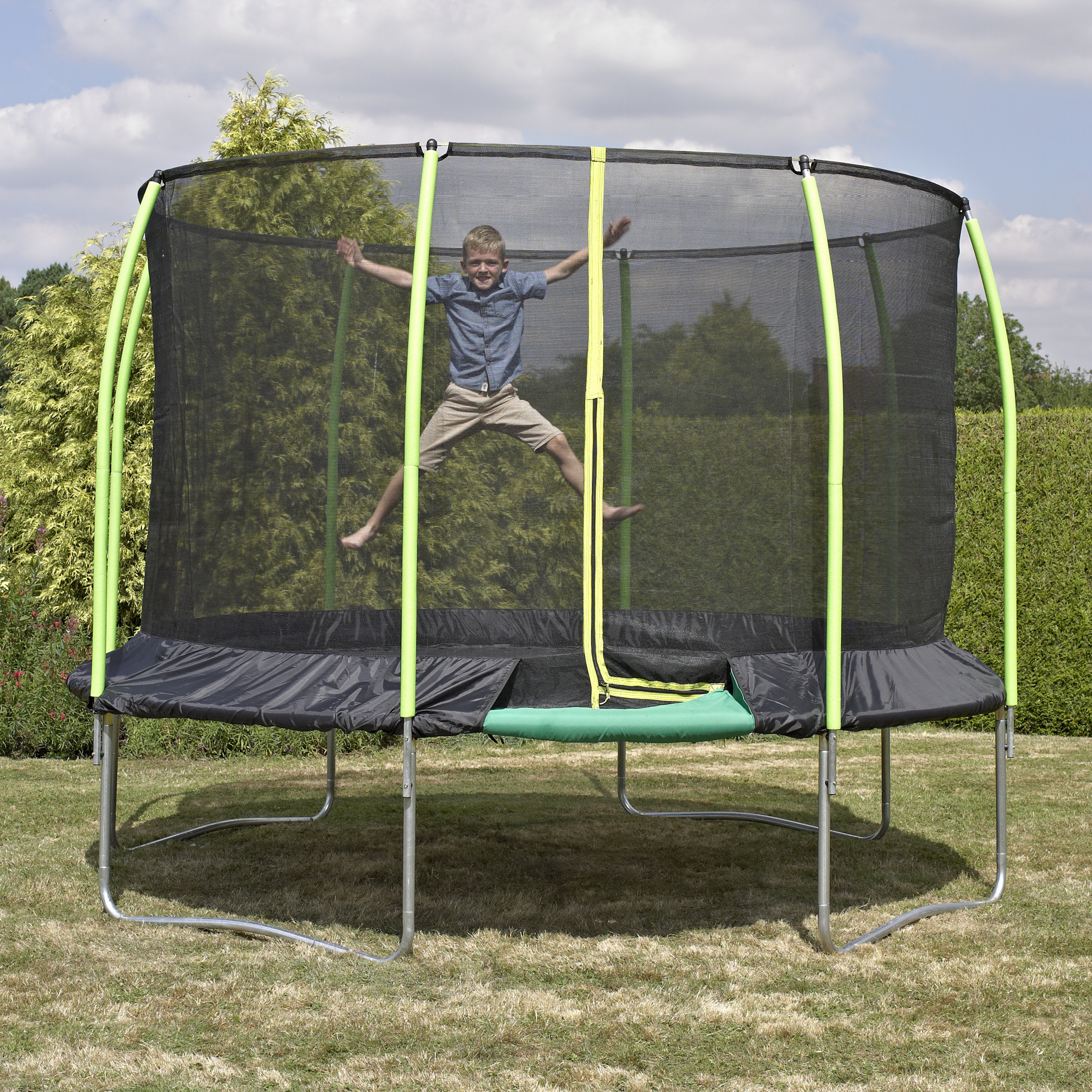 TP 12ft Challenger Trampoline with Enclosure Reviews