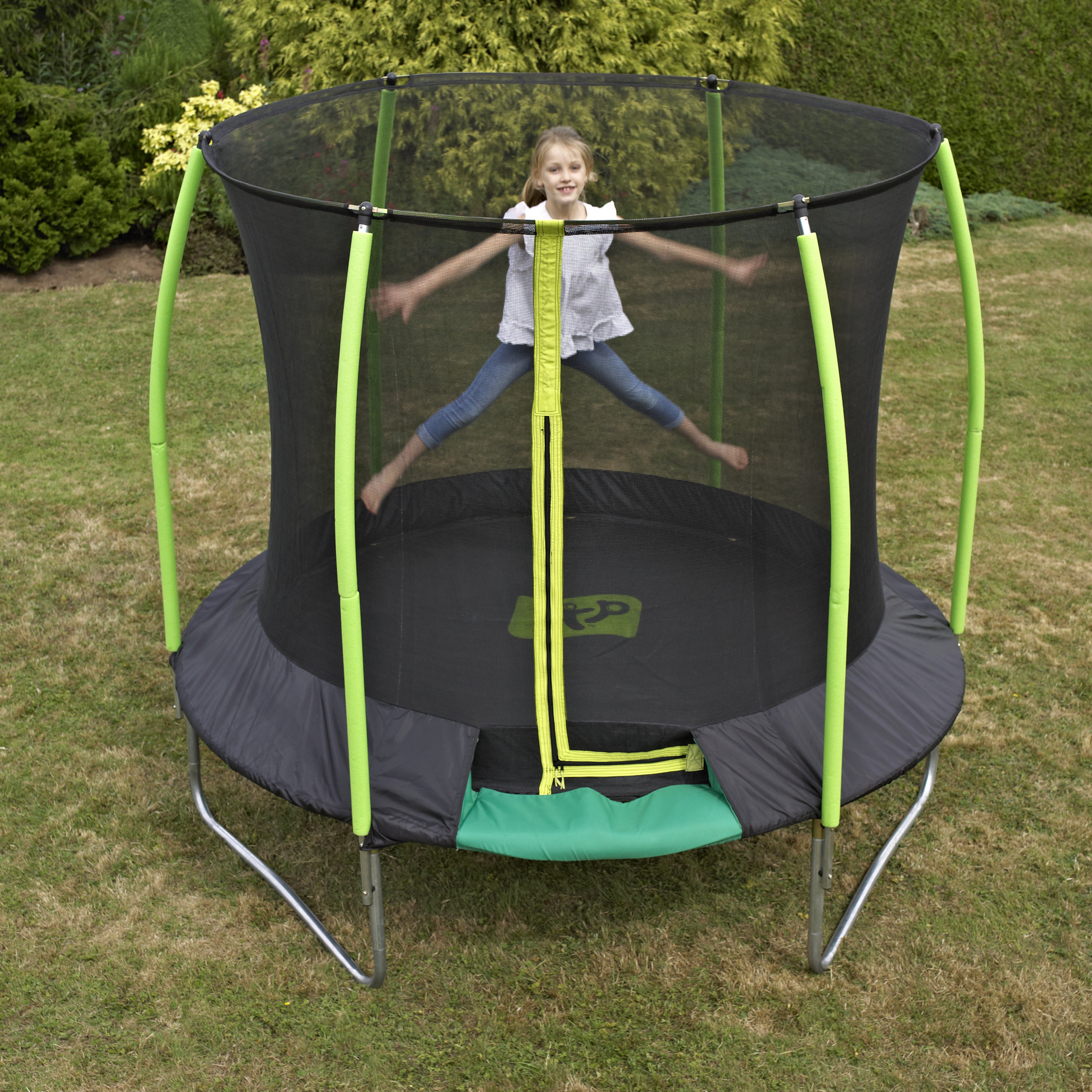 TP 8ft Challenger Trampoline with Enclosure Reviews