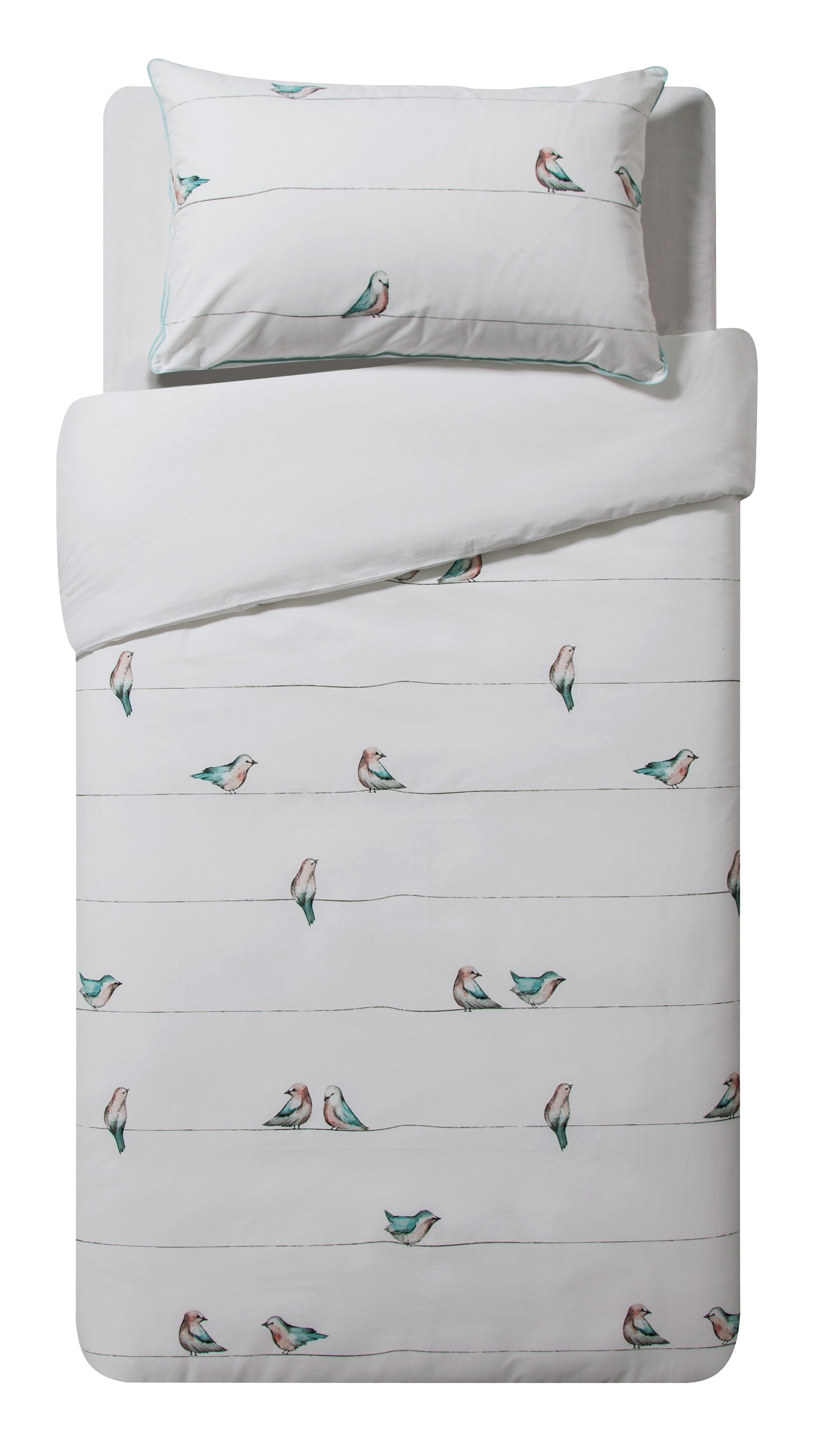 Collection Bird Life Bedding Set Single 6862046 Argos Price