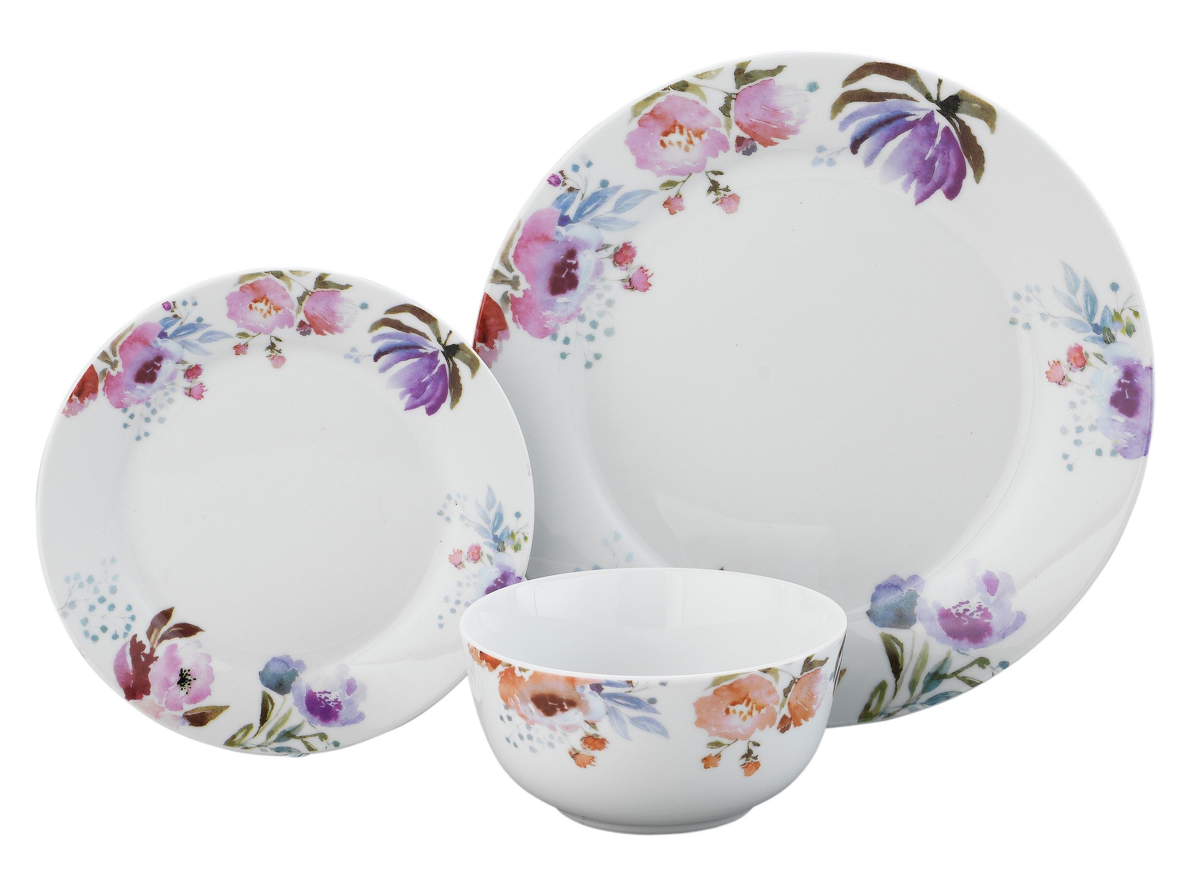 Argos Home 12 Piece Forest Frost Porcelain Dinner Set