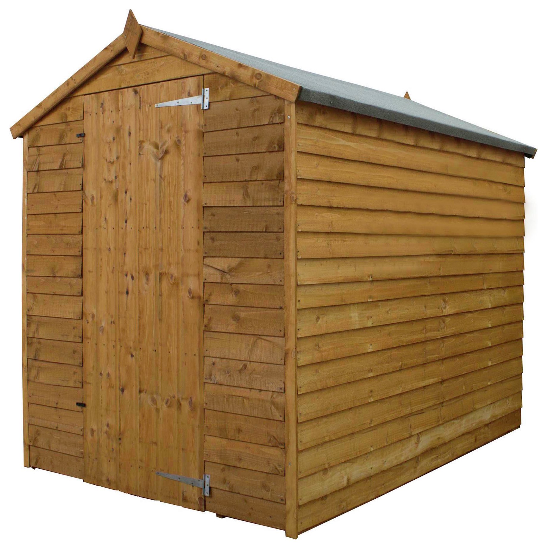 Mercia 7ft x 5ft Overlap Windowless Shed. Review