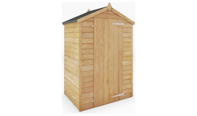 Mercia Wooden 4 x 3ft Overlap Windowless Shed