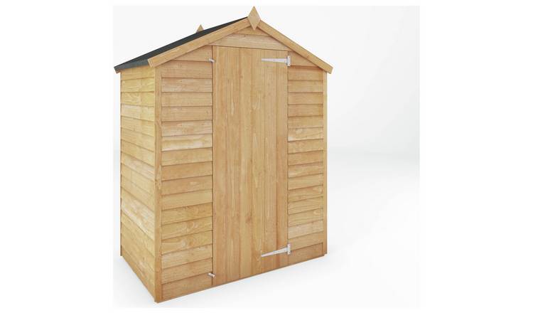 Mercia Wooden 5 x 3ft Overlap Windowless Shed