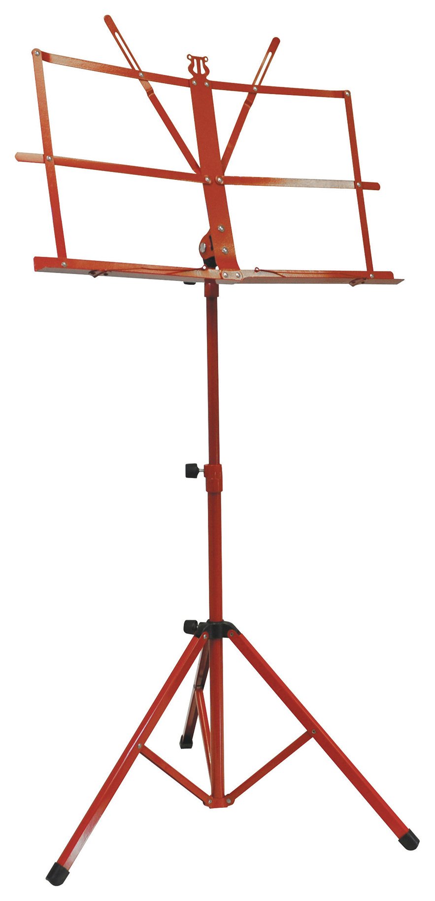 New Jersey Sound Folding Sheet Music Stand - Red