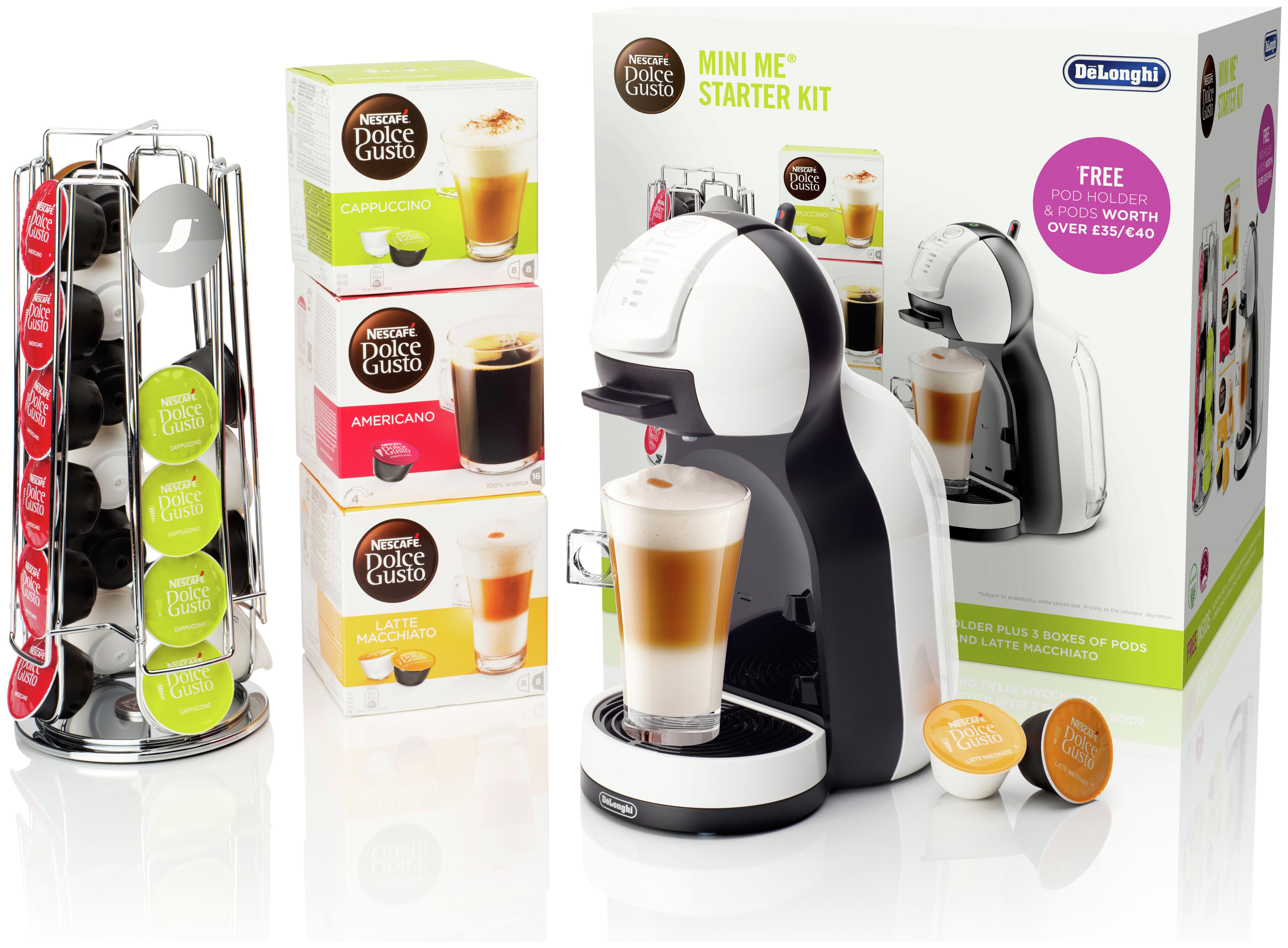 Nescafe Dolce Gusto Mini Me Coffee Starter Kit (6866420) | Argos Price ...