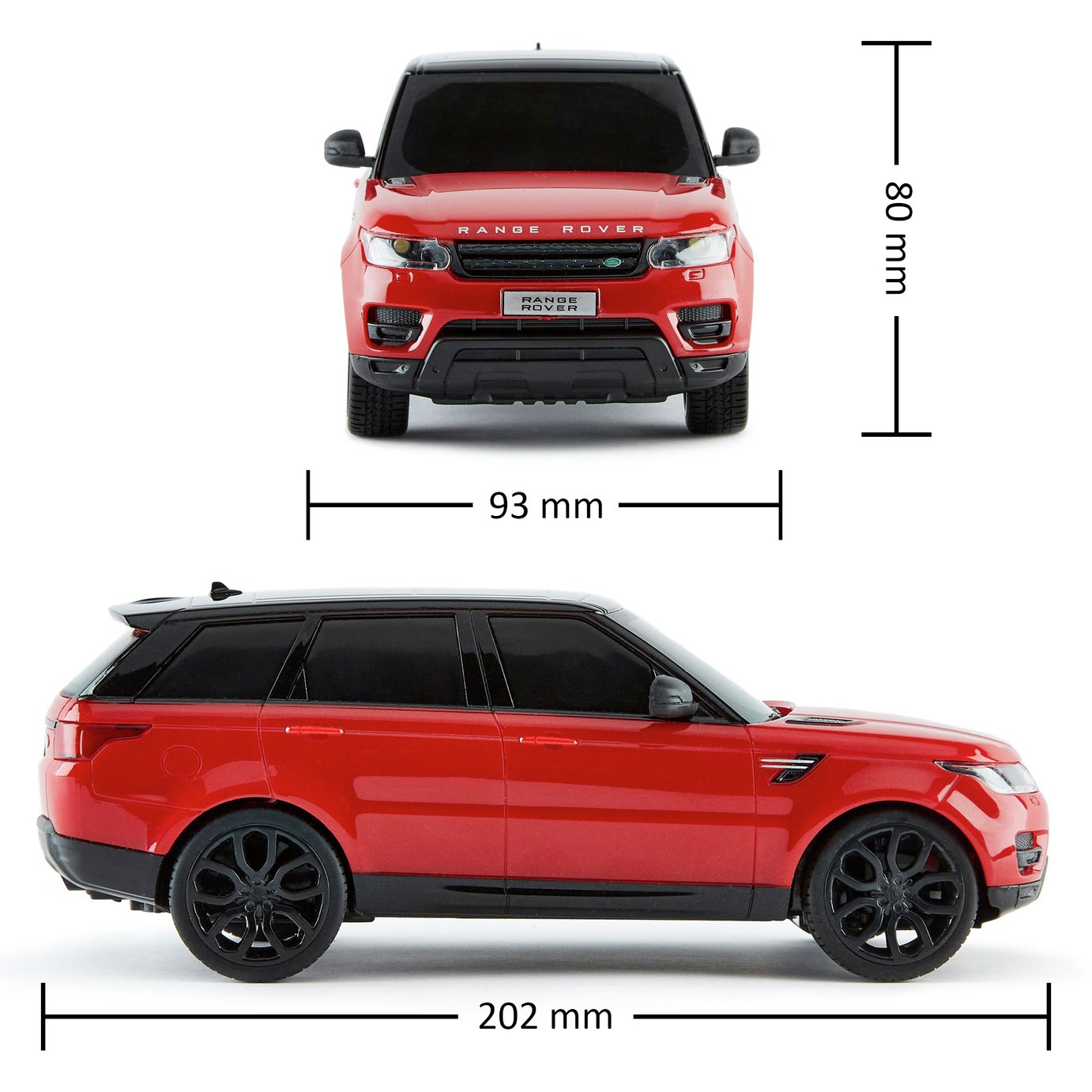 Range Rover Sport Remote Control Car 1:24 Red 2.4Ghz Review