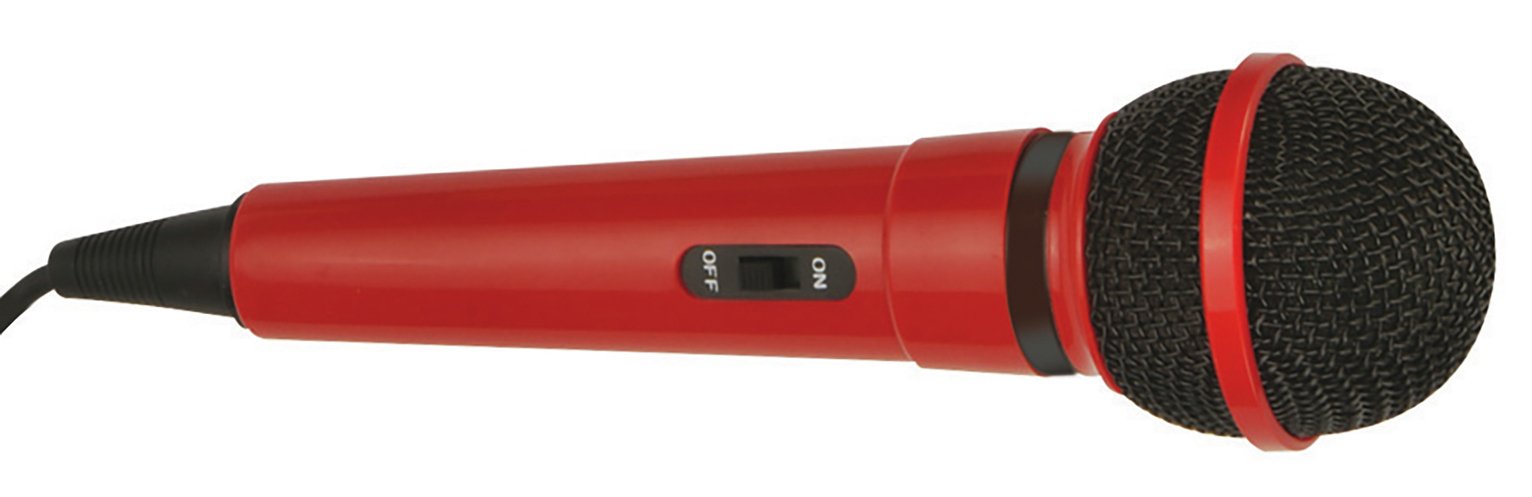 Mr Entertainer Handheld Karaoke Microphone - Red