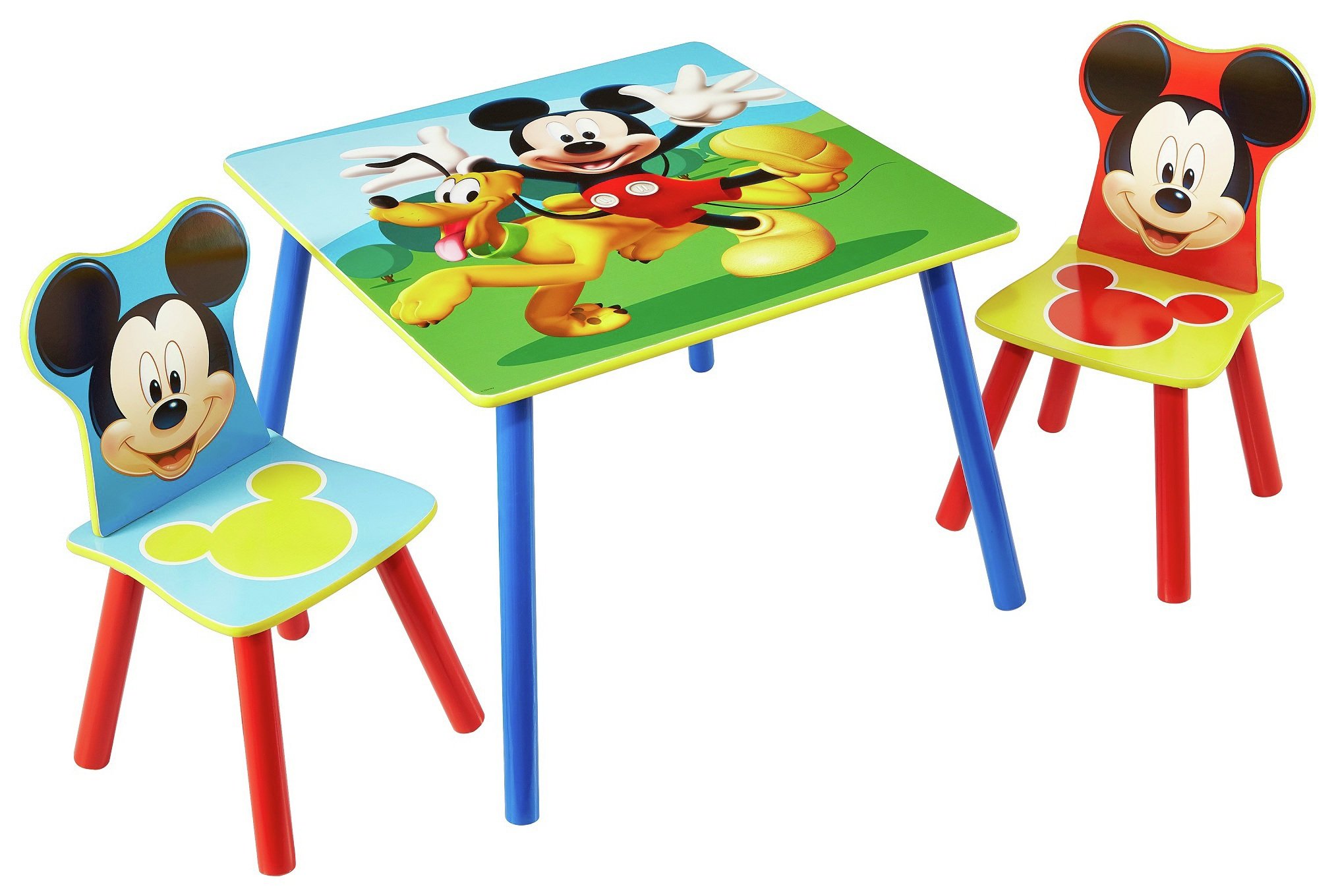 Disney Mickey Mouse Table & 2 Chairs