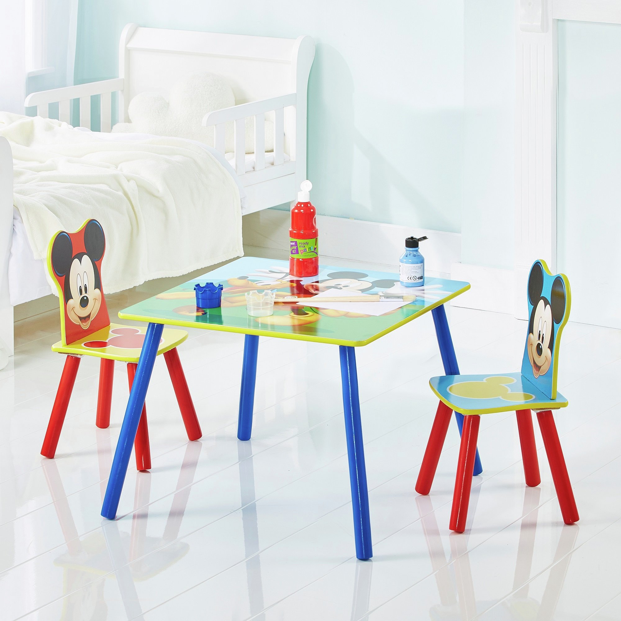 Disney Mickey Mouse Table and 2 Chairs at Argos Reviews
