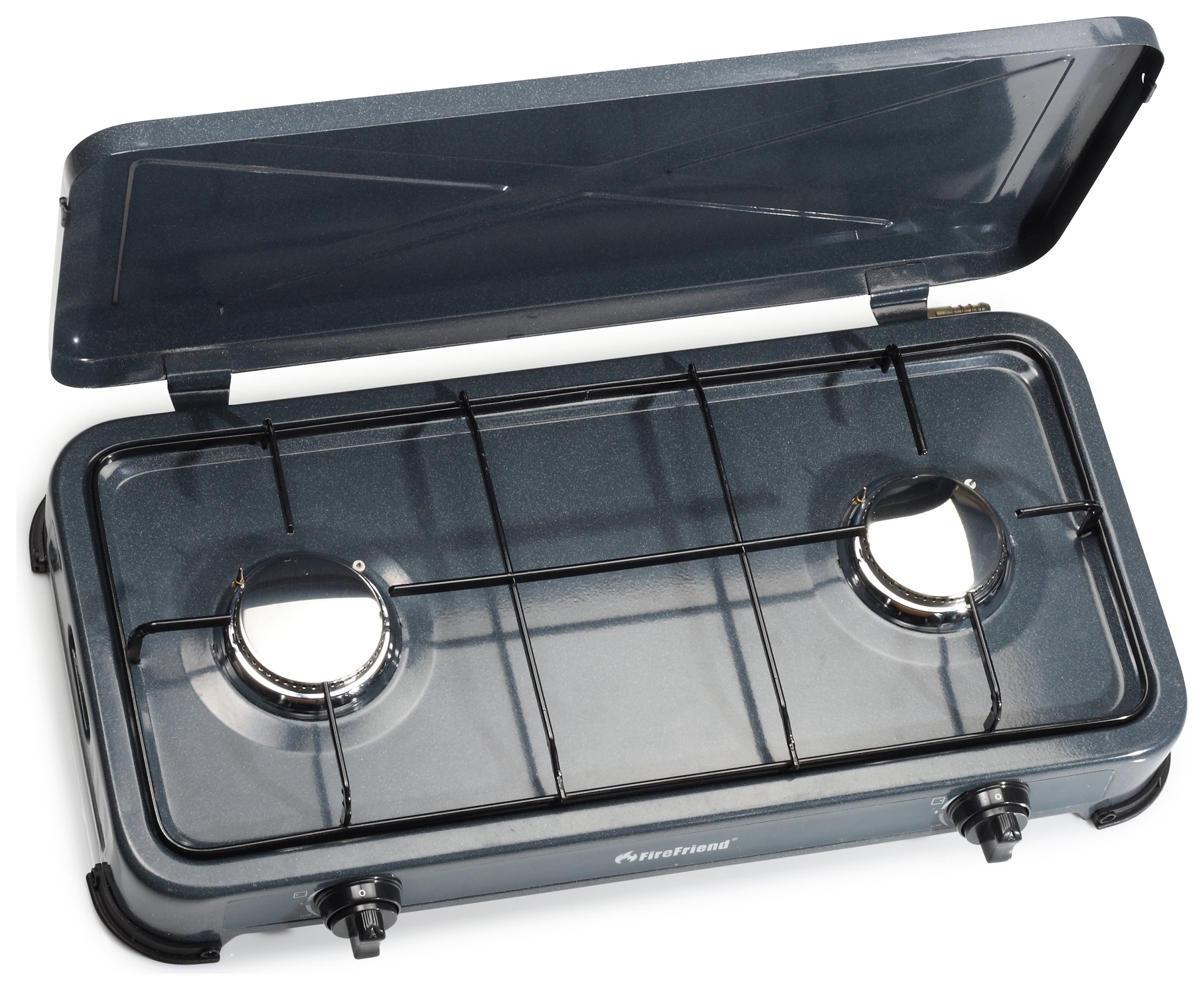 Firefriend Outdoor Gas Stove with 2 Burners & Piezo Ignition (6871738) Argos Price Tracker