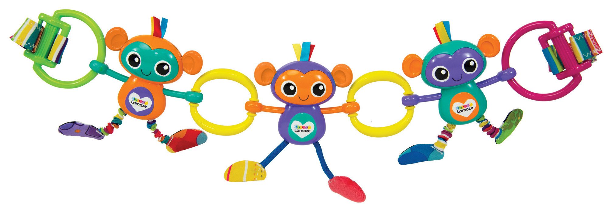 Lamaze Monkey Links Stroller Toy