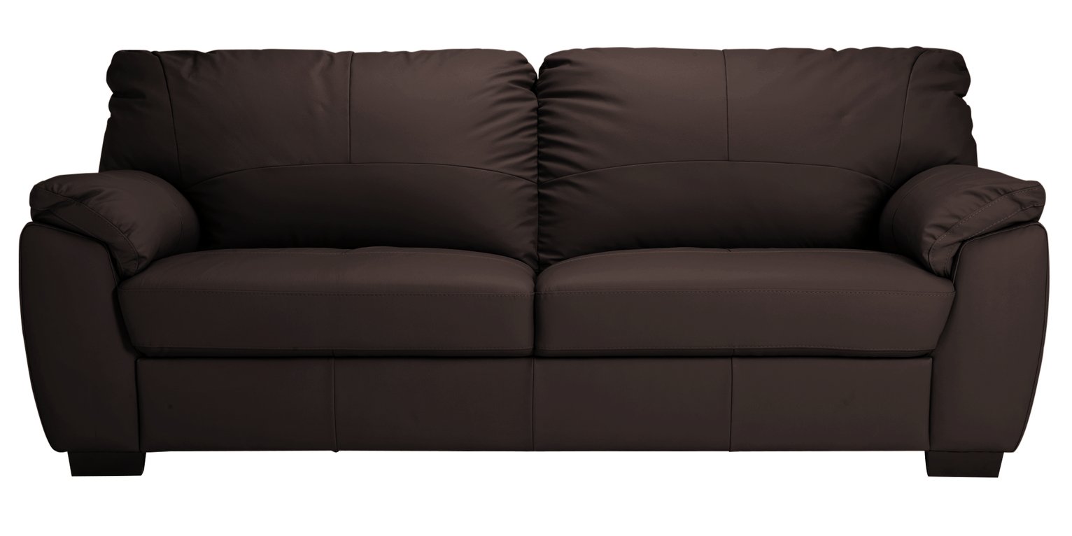 Argos Home Milano 4 Seater Leather Sofa Review