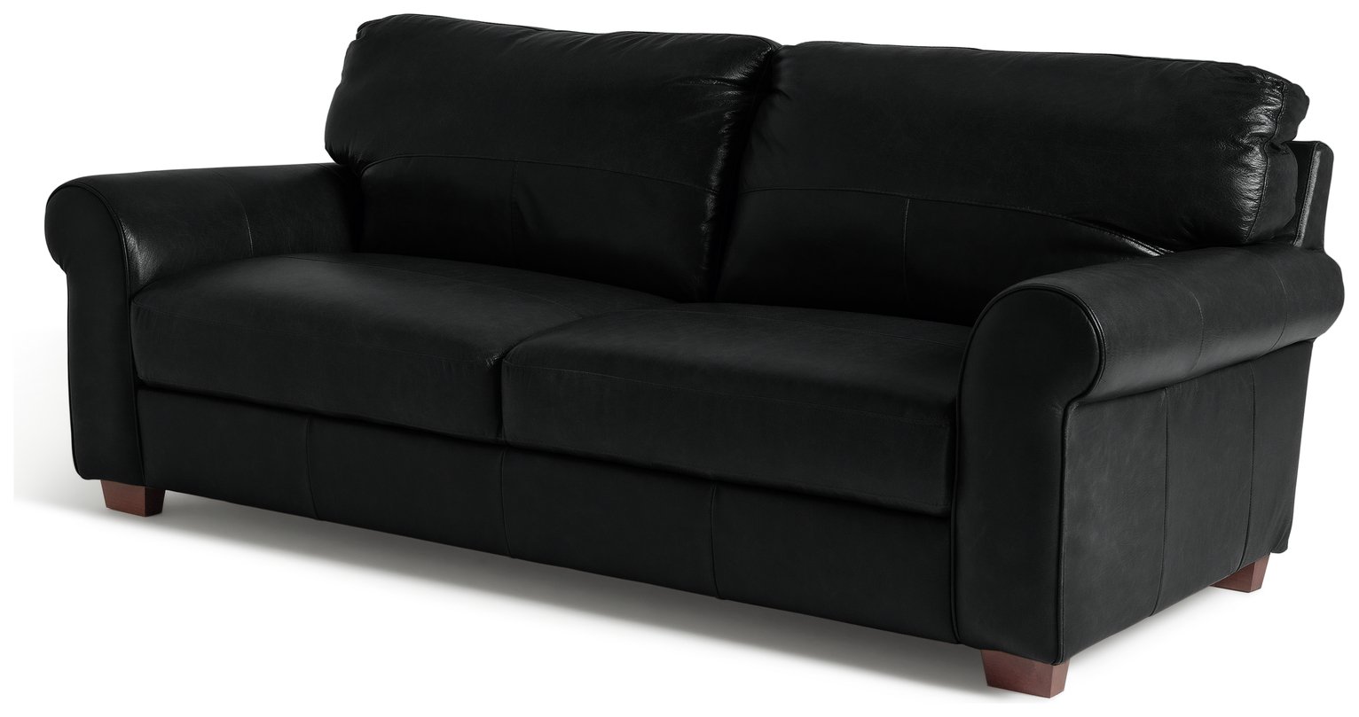 Argos Home Salisbury 4 Seater Leather Sofa Review