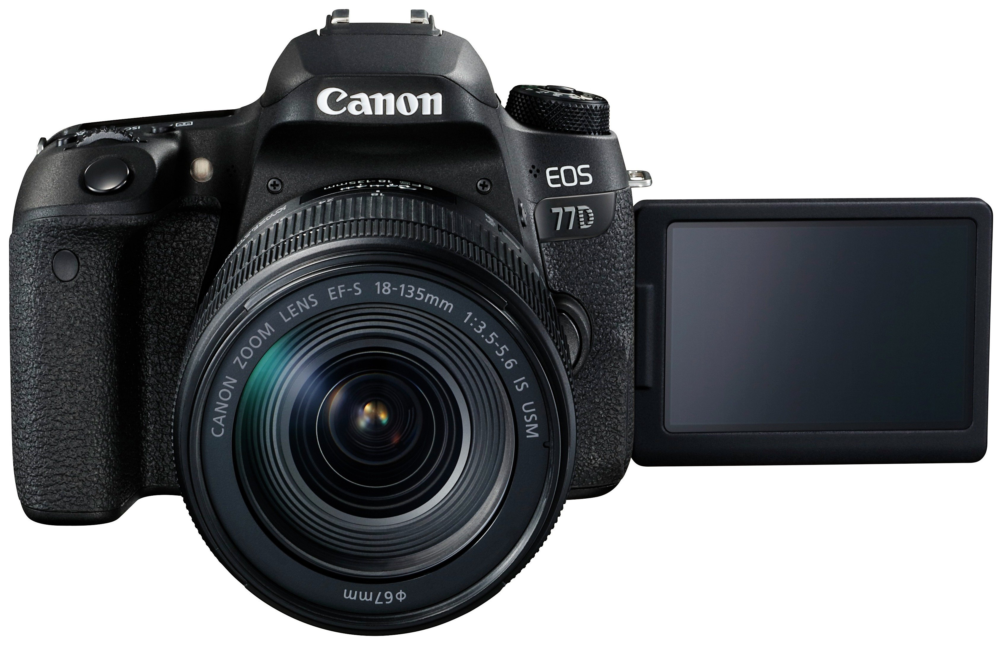 Canon EOS 77D DSLR Camera with 18135mm IS USM Lens Reviews