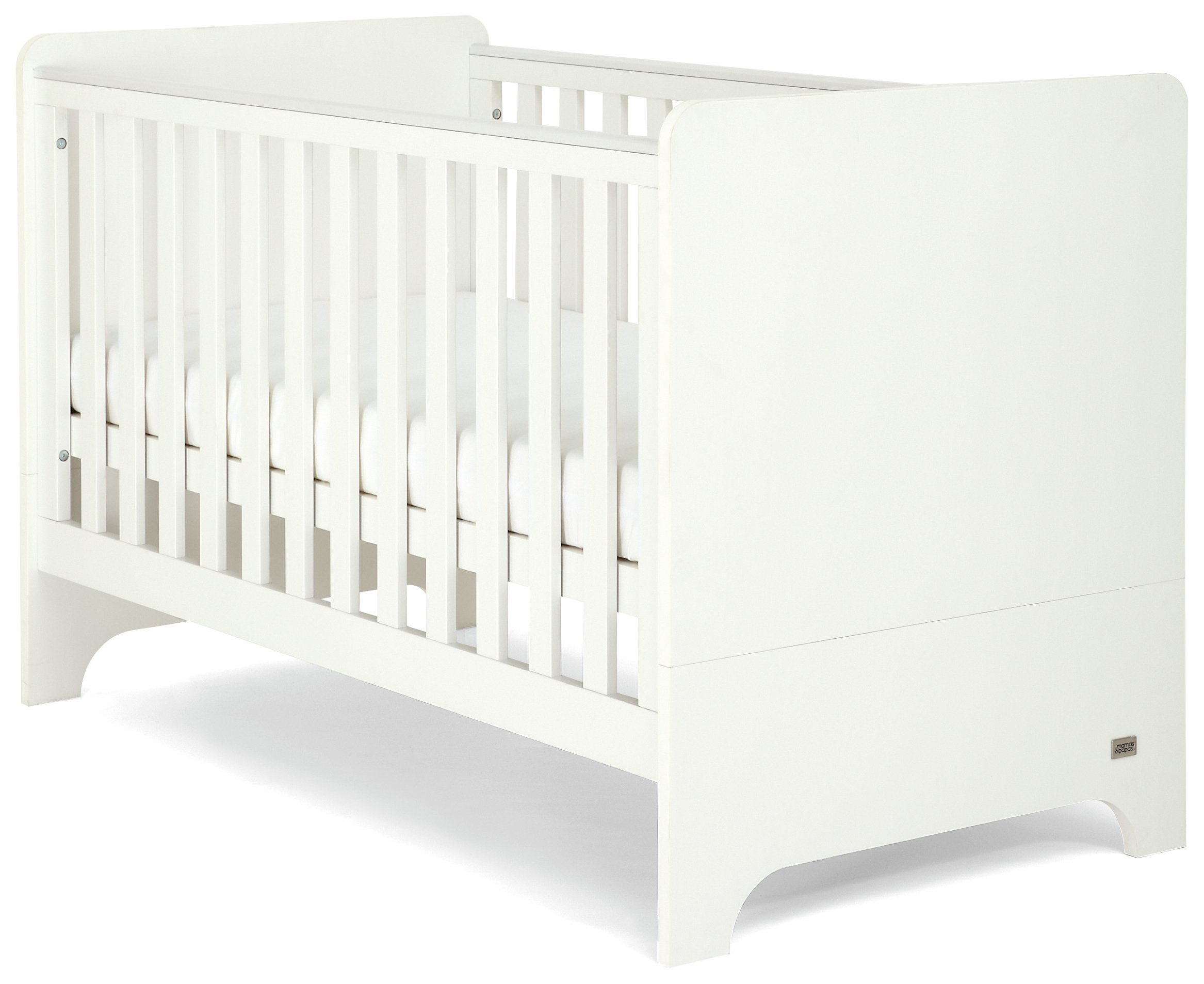 argos white cot bed