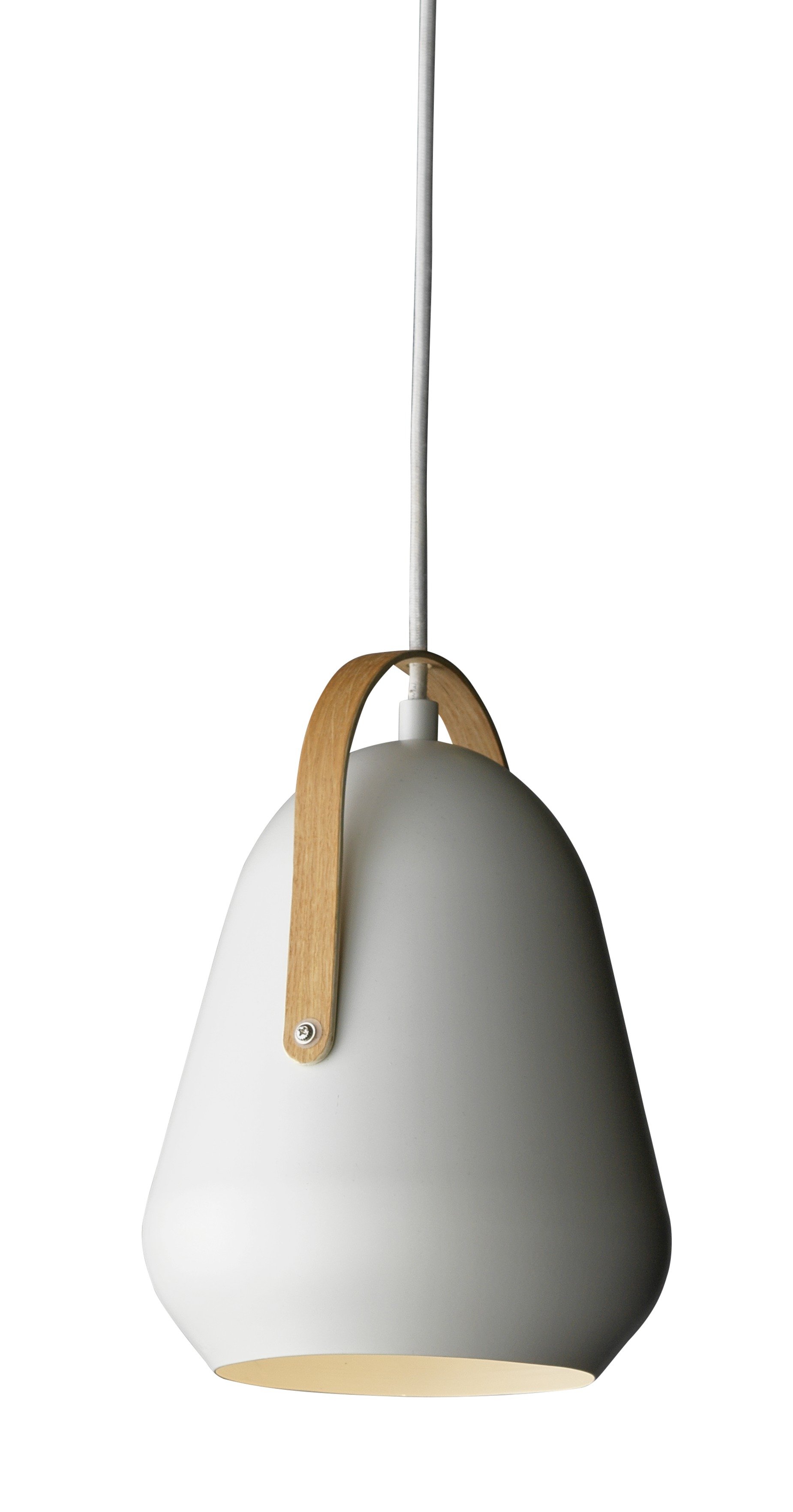 Collection Wirth Pendant Light with Wood Batten - Ivory