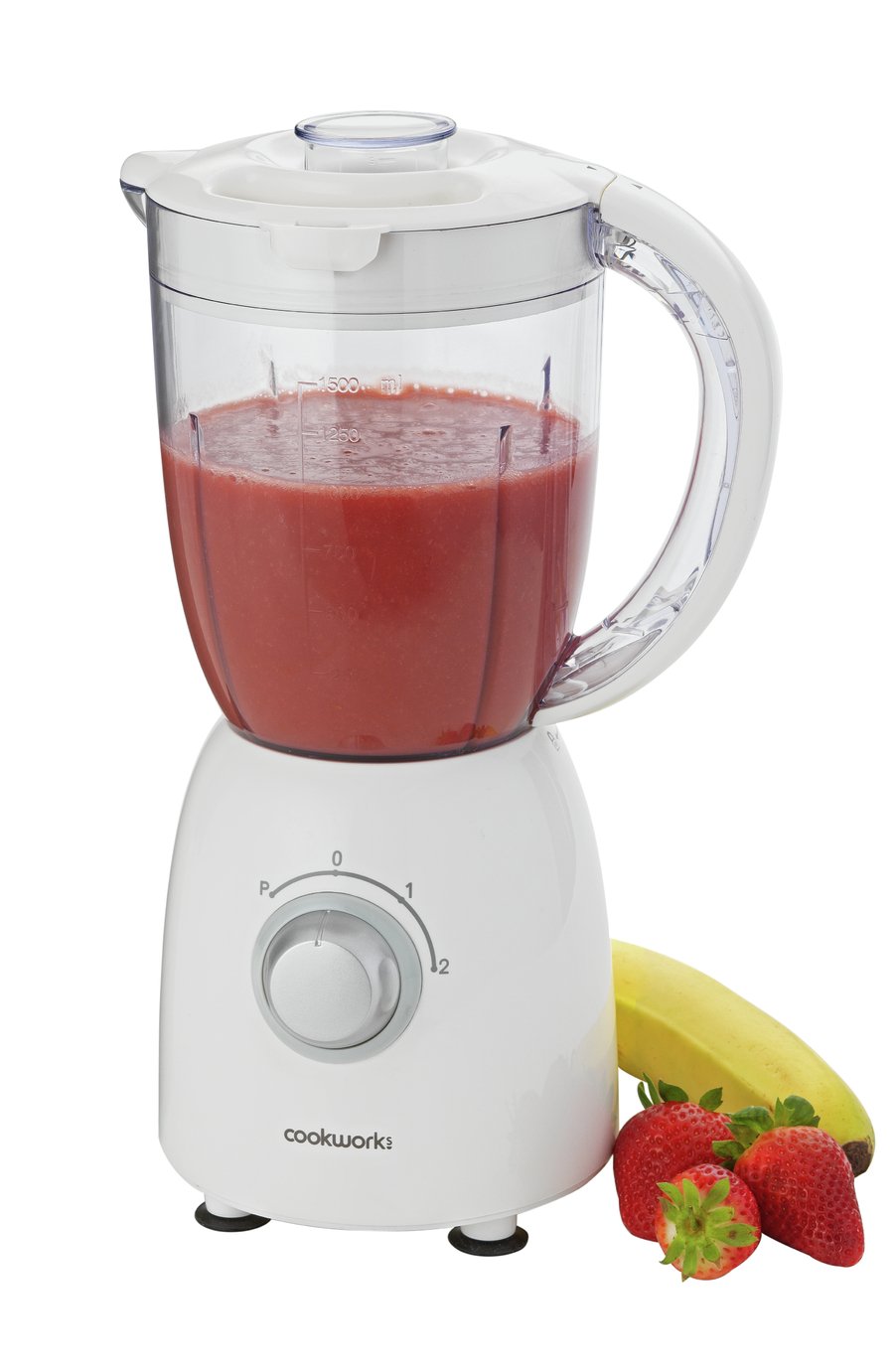 Cookworks 1.5L Blender - White