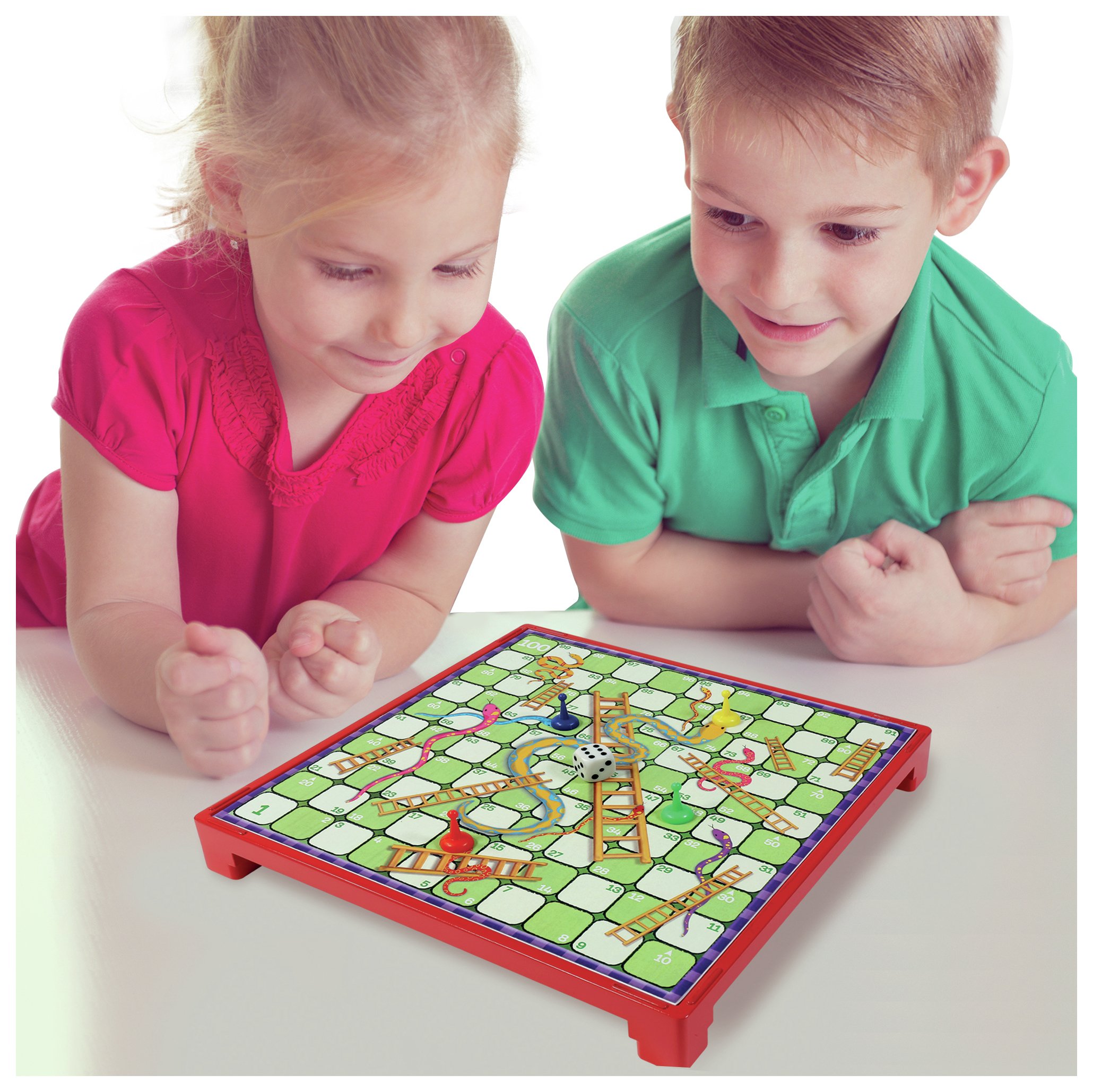 Chad Valley Snakes & Ladders and 4-in-a-Row Game Bundle Review