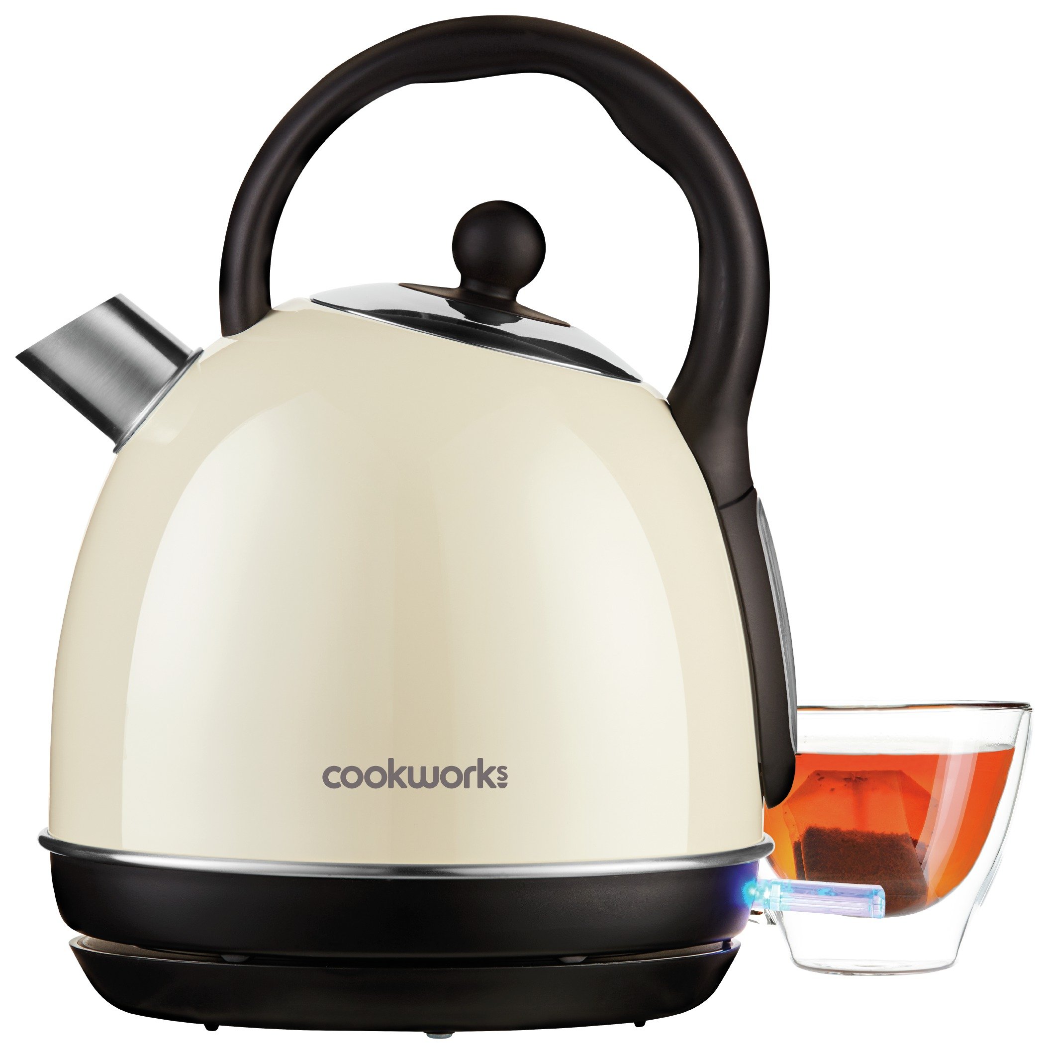 Cookworks Traditional Kettle - Cream