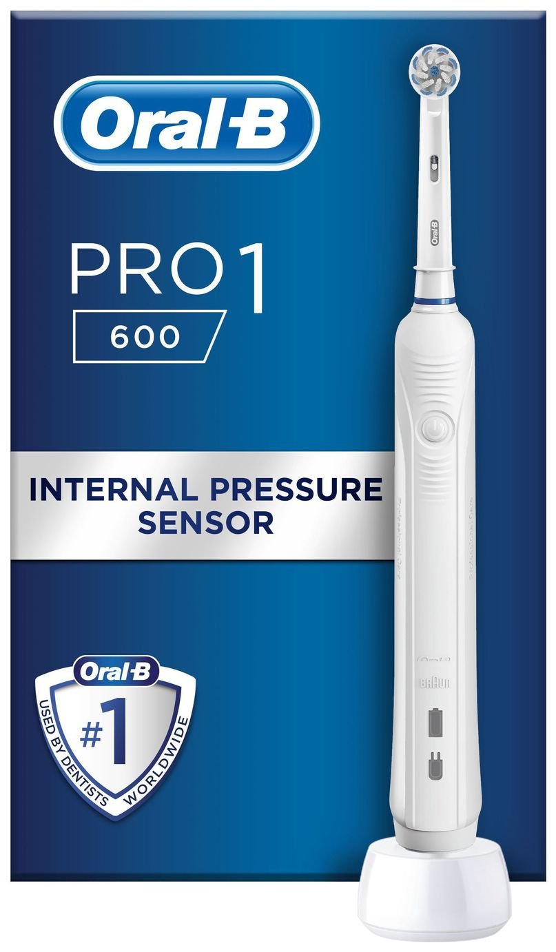 OralB Pro 600 Electric Toothbrush Sensitive (6877914) Argos Price