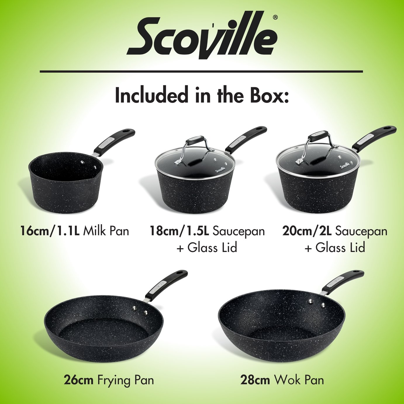 Scoville 5 Piece Pan Set Reviews