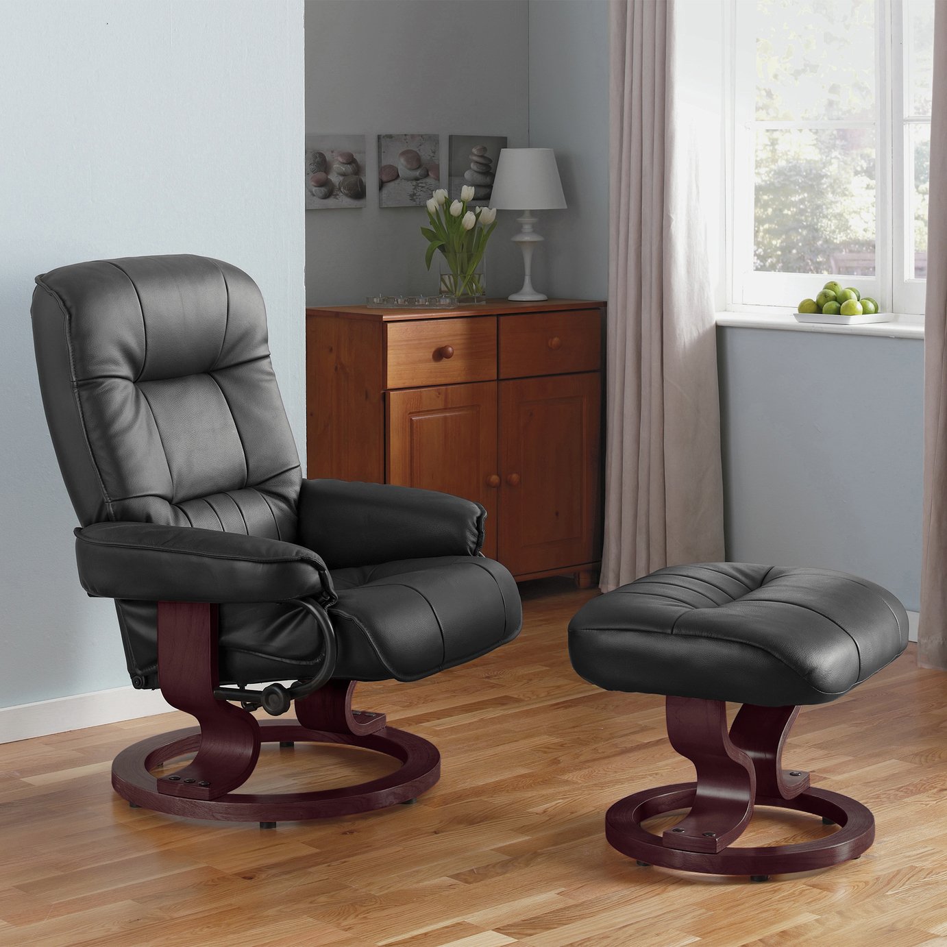 Argos Home Santos Recliner Chair and Footstool Review