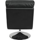 Buy Argos Home Costa Swivel Chair and Footstool - Black | Armchairs and