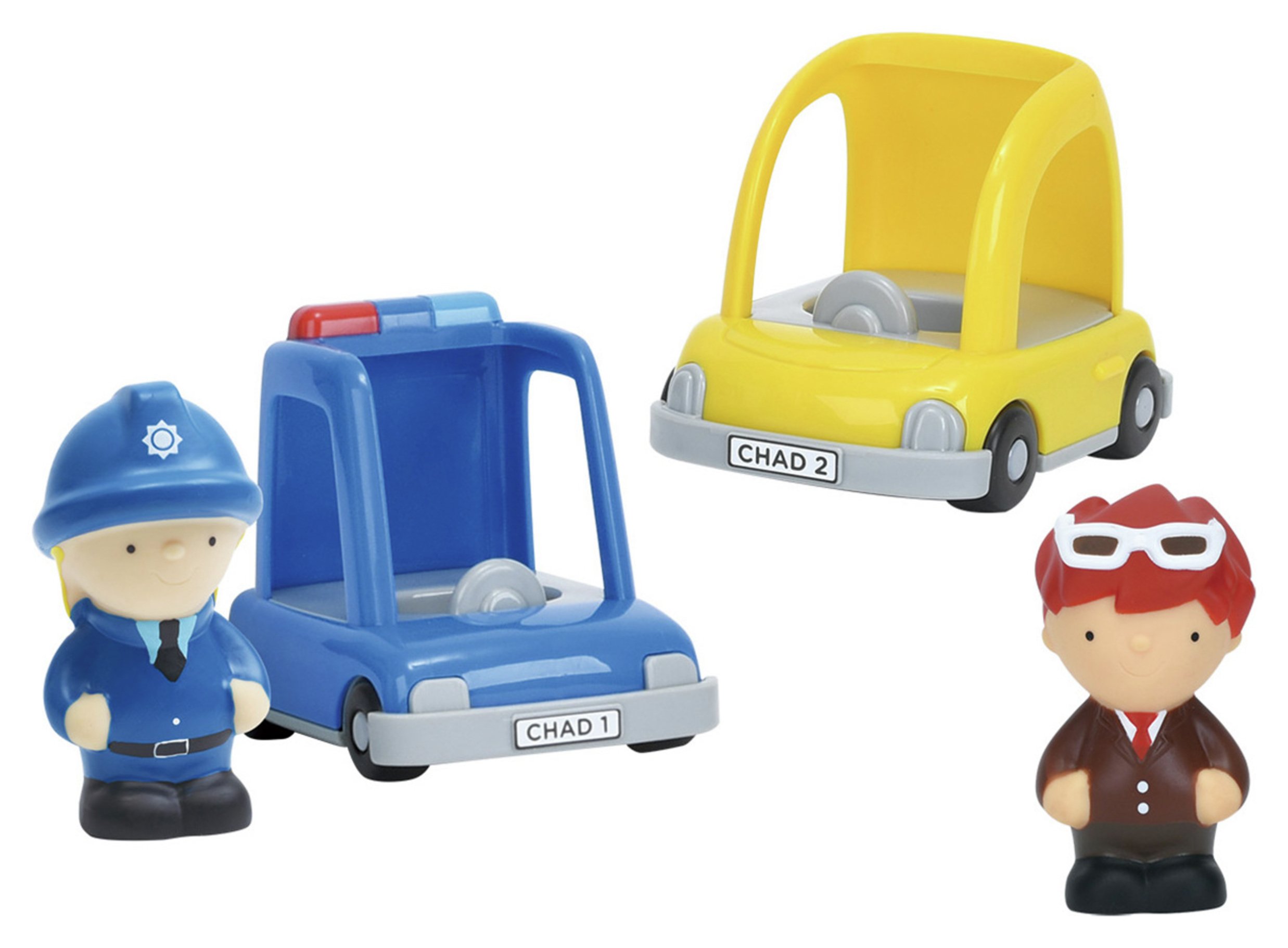 Chad Valley Tots Town Tots and Cars - 2 Pack