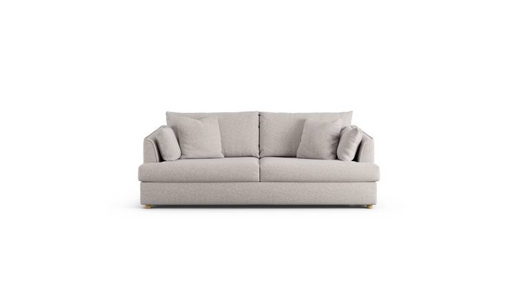 Habitat Holmfirth Fabric 3 Seater Sofa Bed - Natural
