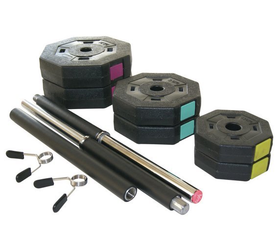 Argos deals barbell set