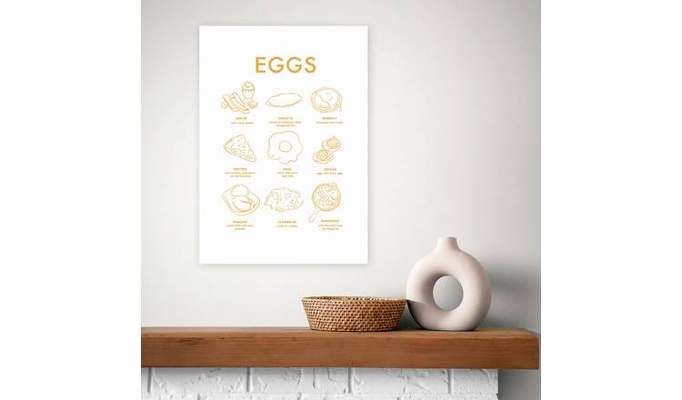 East End Prints Eggs II Art Print - A3