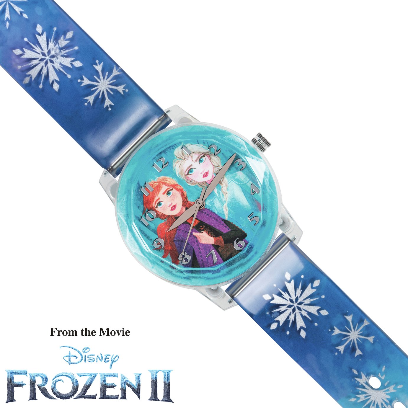 Disney Frozen 2 Snowflake Purple Plastic Strap Watch Review