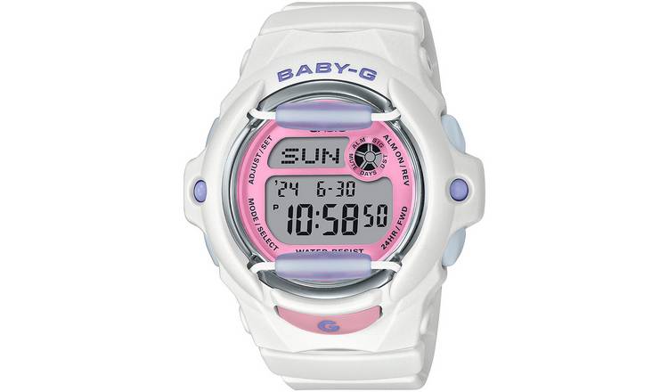 Casio Baby-G White Strap Digital Watch