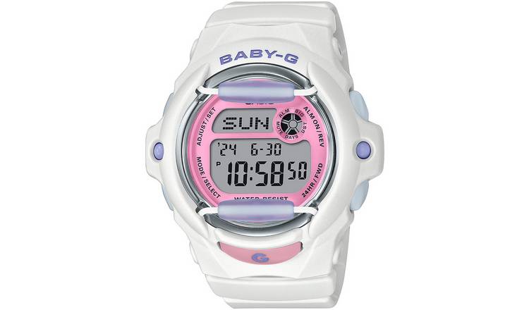 Casio Baby-G White Strap Digital Watch