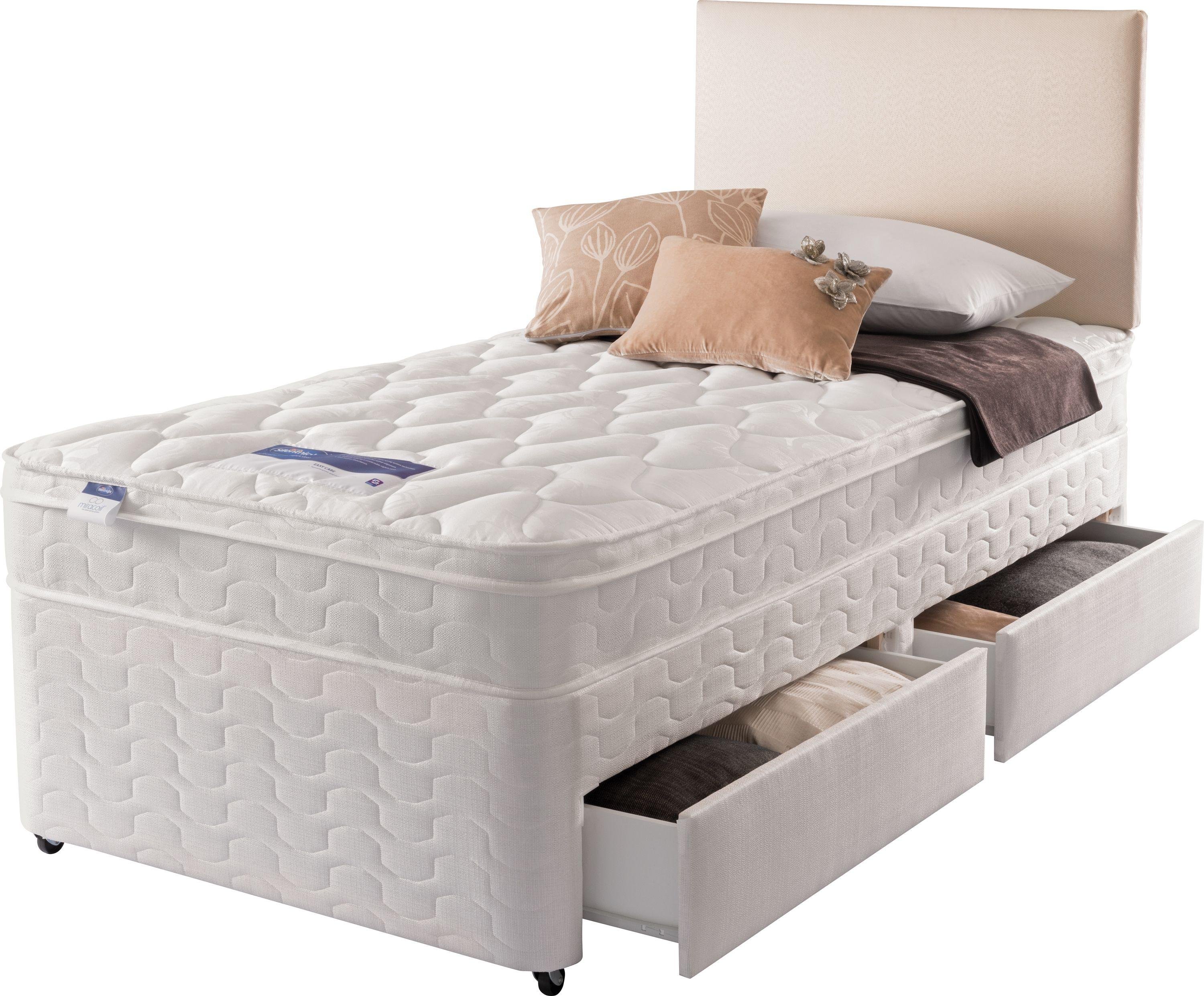 Silentnight Auckland Luxury Single Divan Bed Reviews