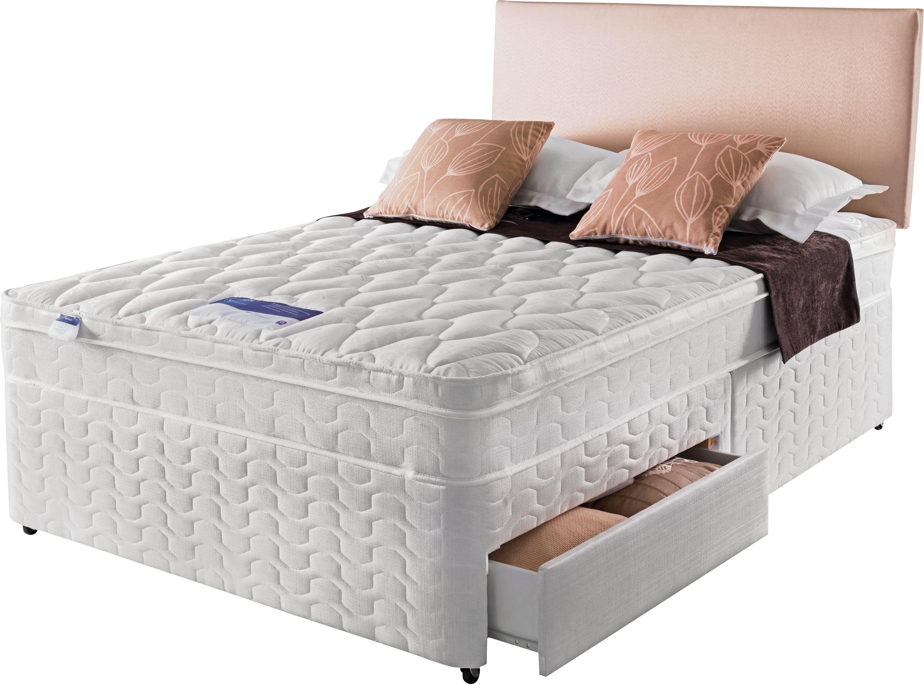 Silentnight Auckland Luxury Kingsize Divan Bed 2 Drw. Review