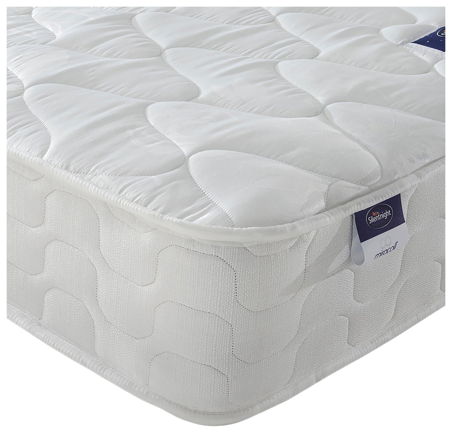 Silentnight Travis Miracoil Microquilt Single Mattress