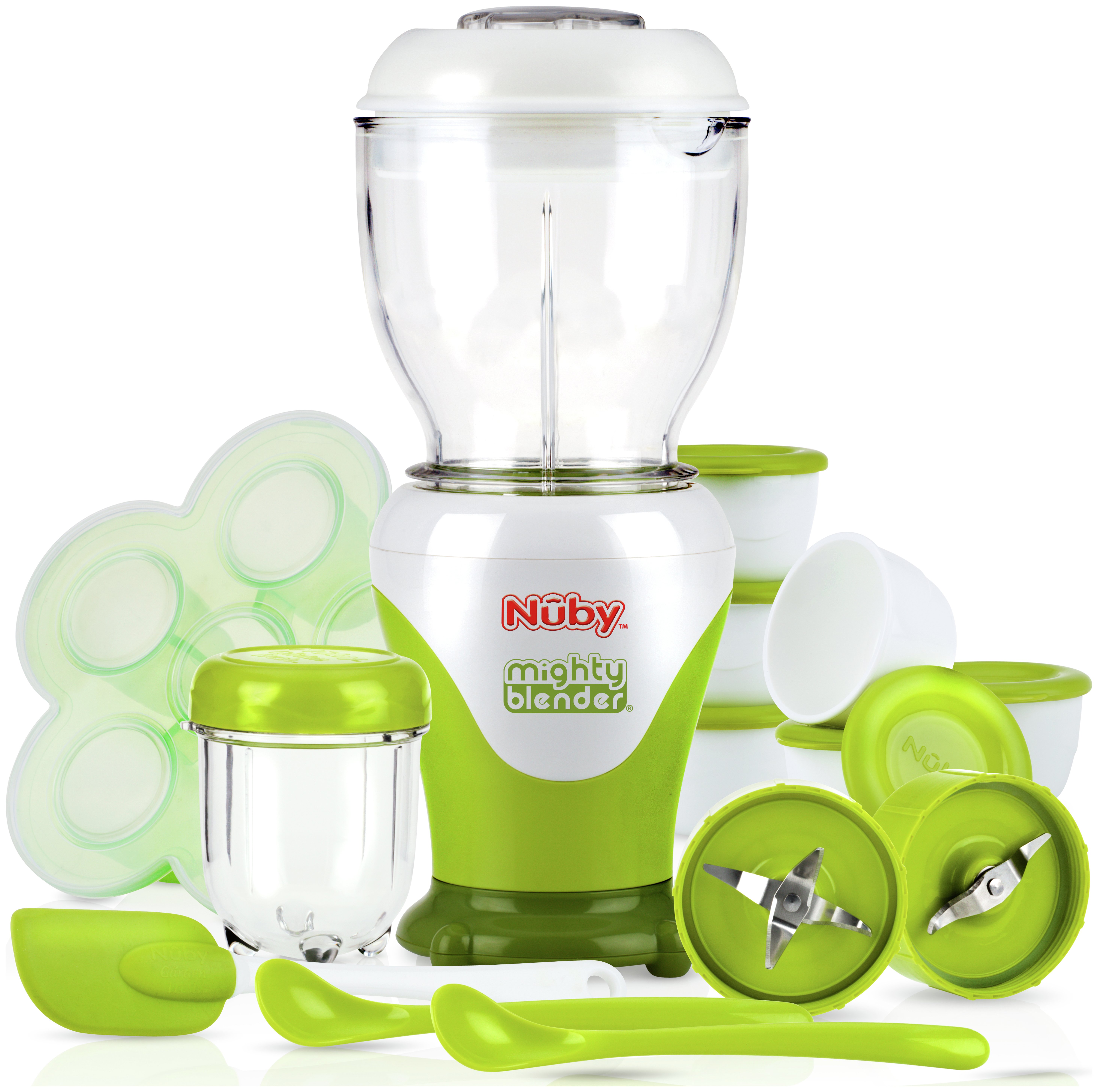 Nuby's Mighty Blender 22 Piece Starter Kit