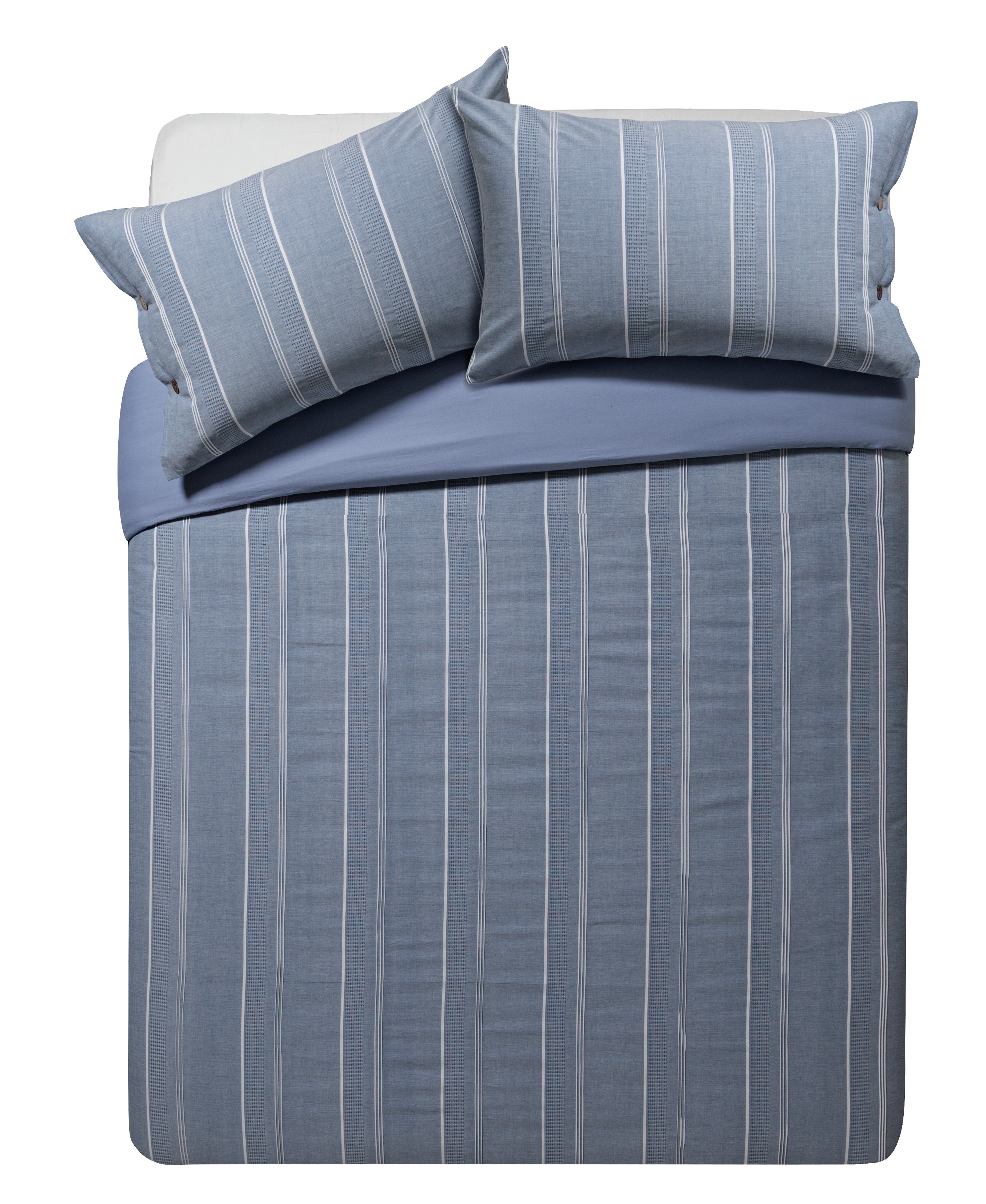 Argos Home Falkirk Stripe Bedding Set Kingsize (6980777) Argos