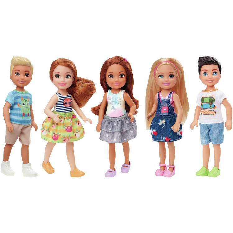 Barbie Club Chelsea 2 Pack Doll Assortment - 5inch/13cm 0