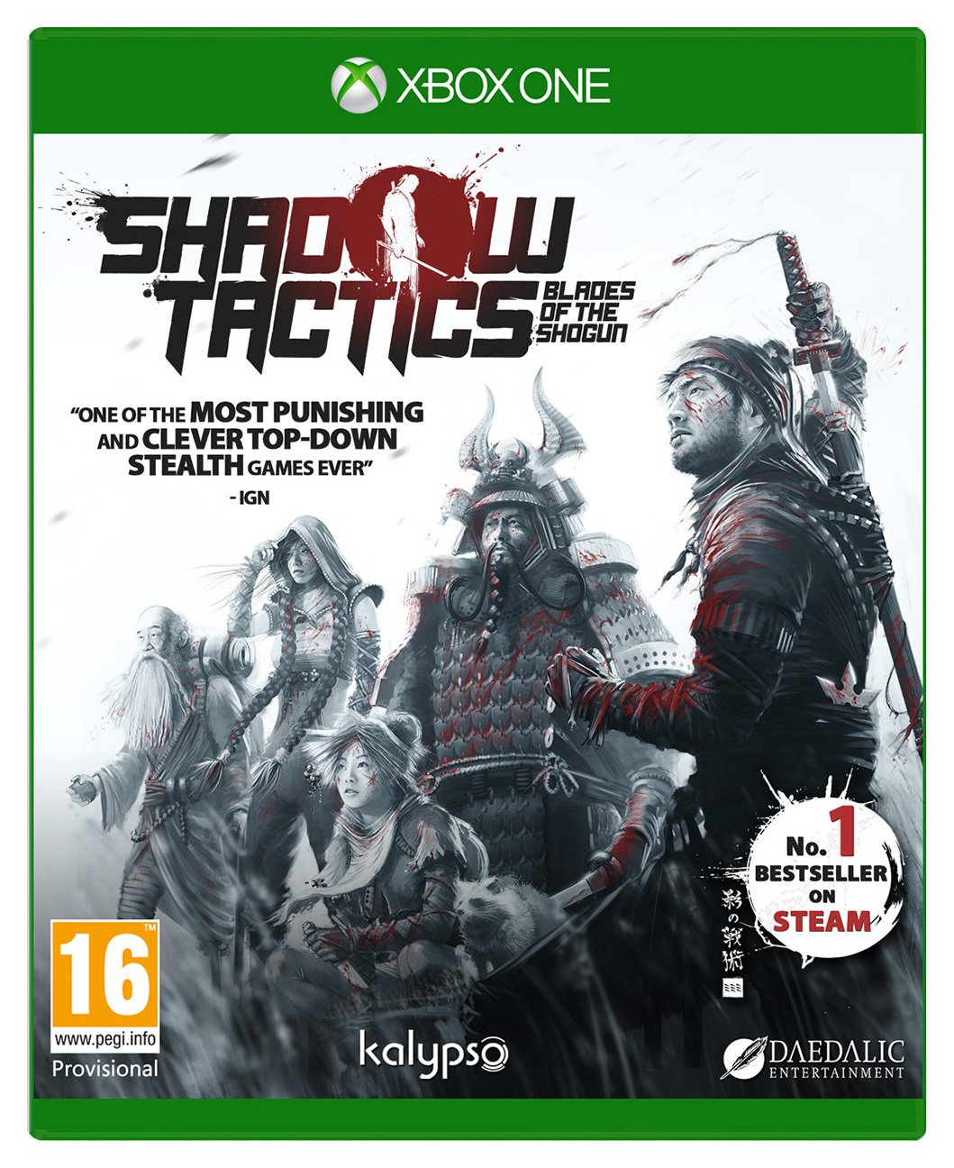 Shadow Tactics: Blade of the Shogun Xbox One Game. Review