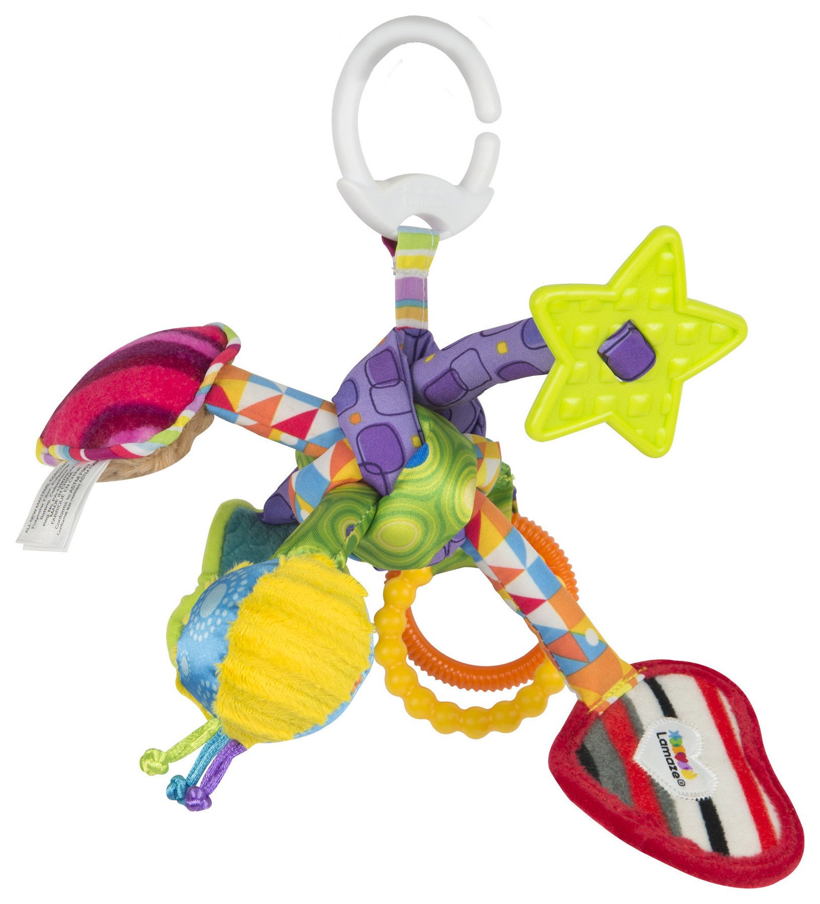 Lamaze Tug and Play Knot On the Go Toy