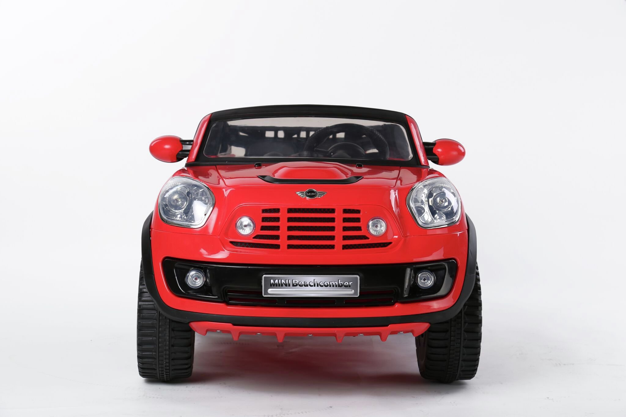 Mini Cooper Beachcomber Ride On Car - Red